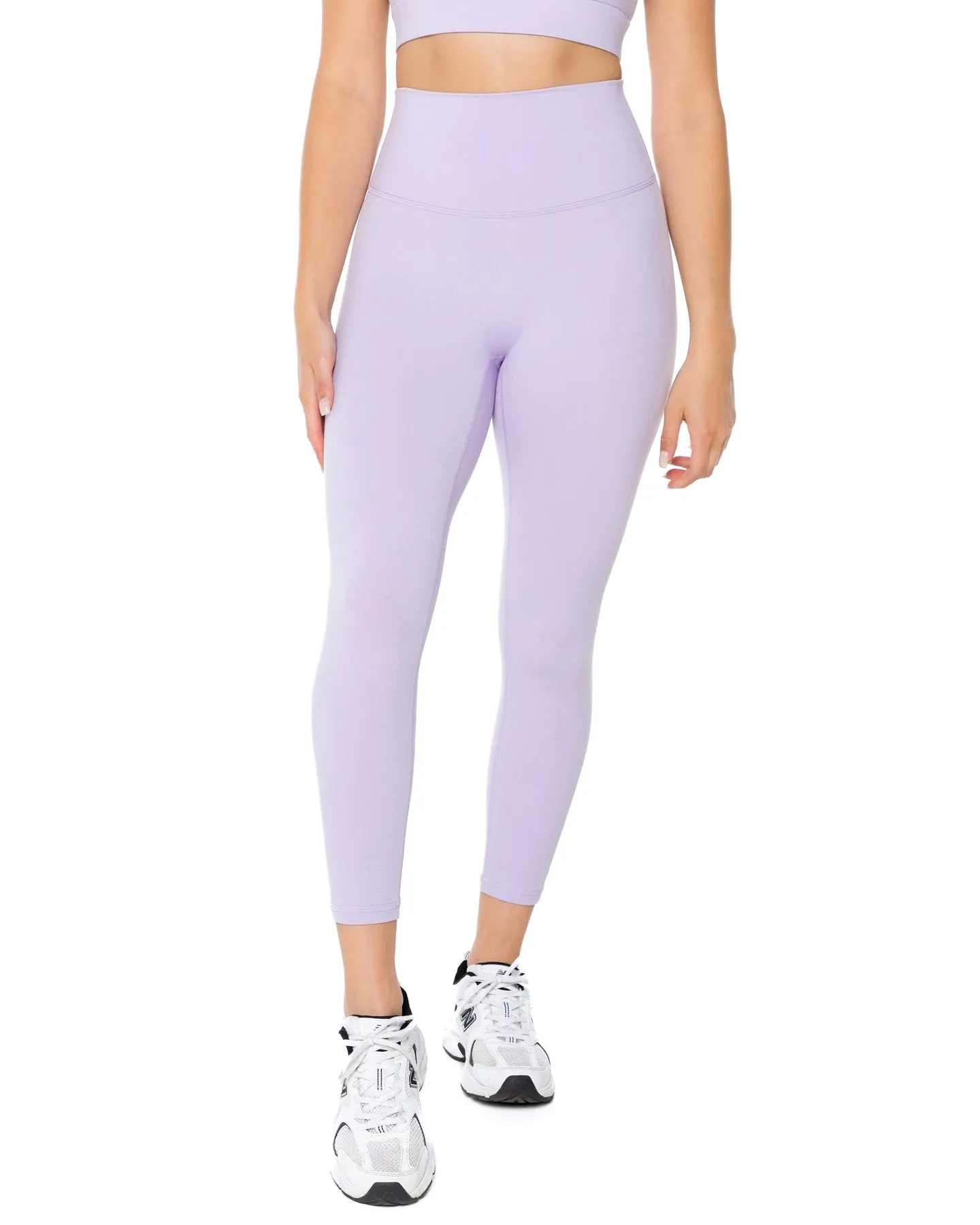 7/8 Aura Scrunch Leggings - Lilac