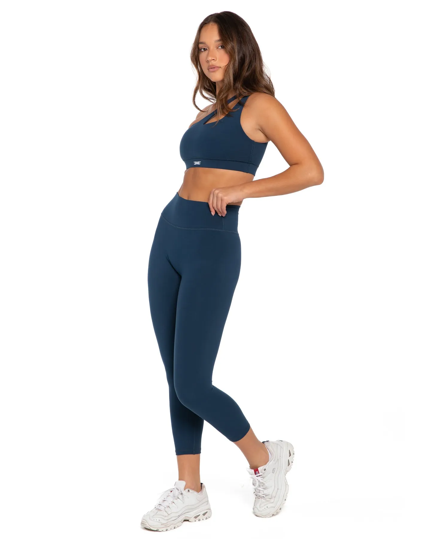 7/8 Aura SF Leggings - Navy