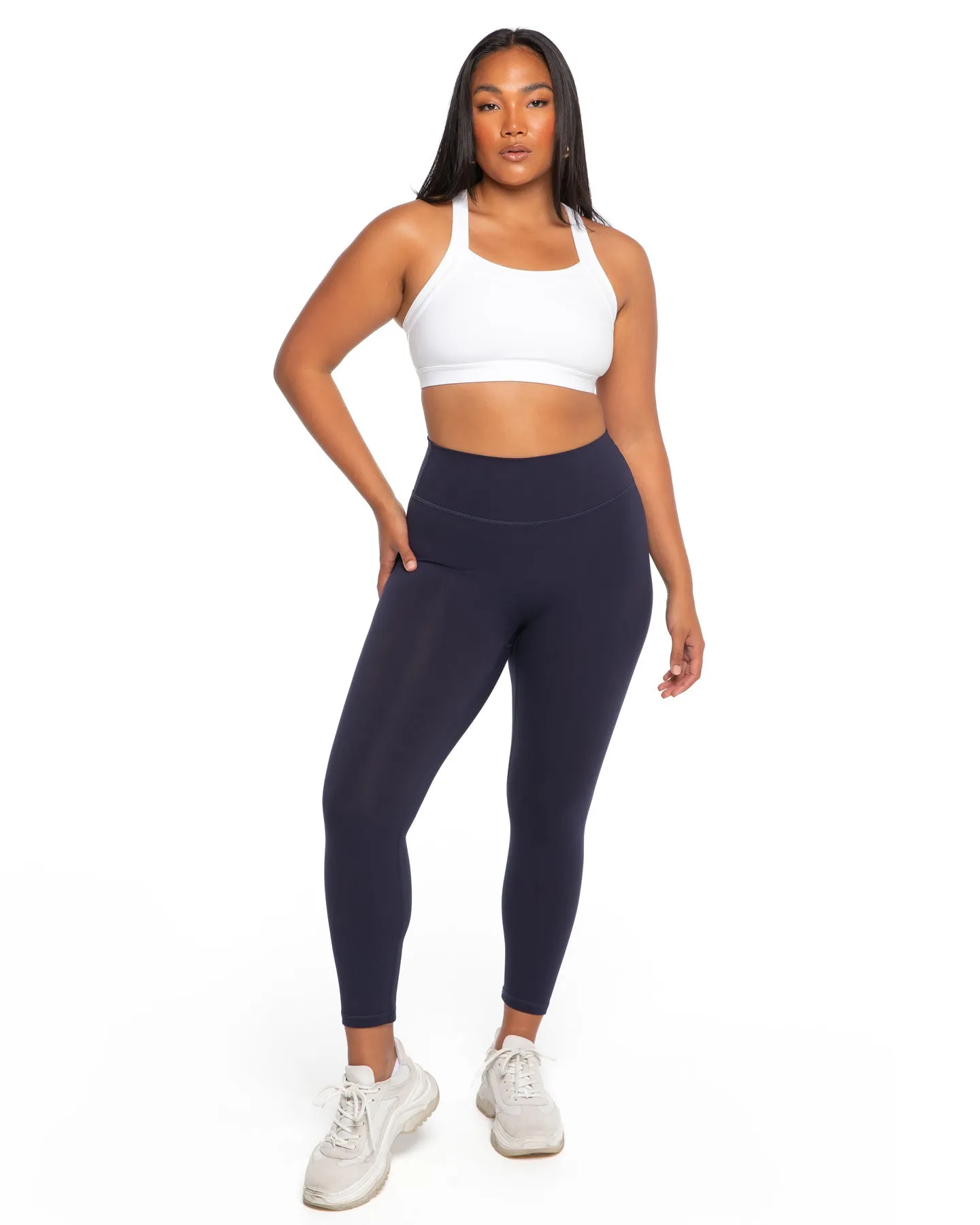 7/8 Aura SF Leggings - Space Navy