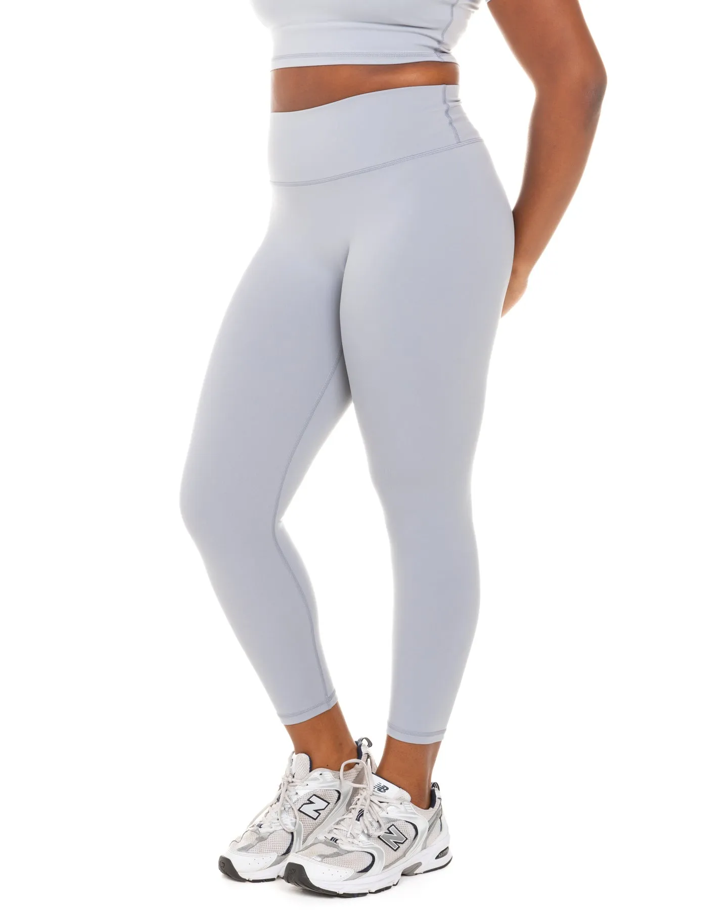 7/8 Aura SF Leggings - Steel Grey