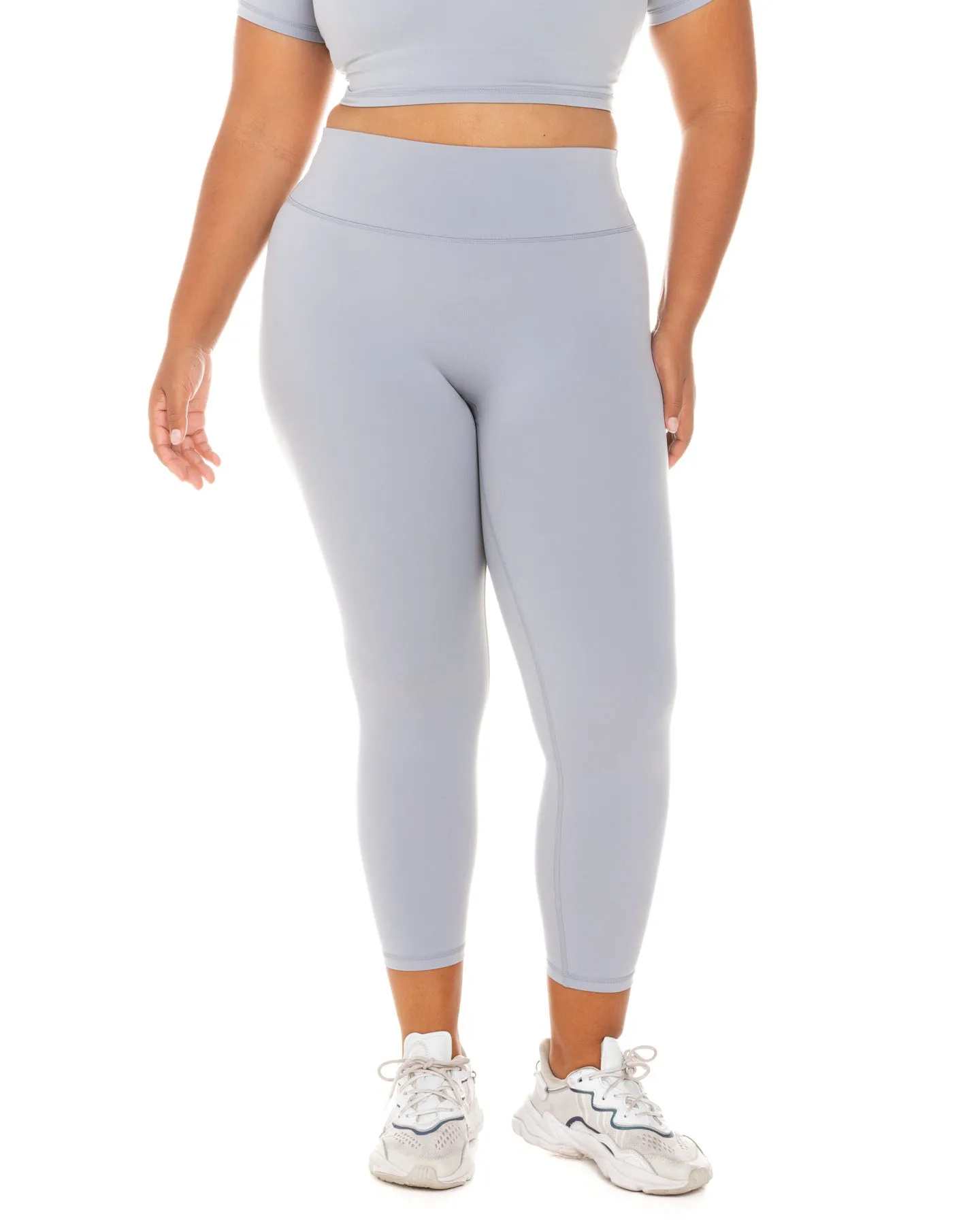 7/8 Aura SF Leggings - Steel Grey