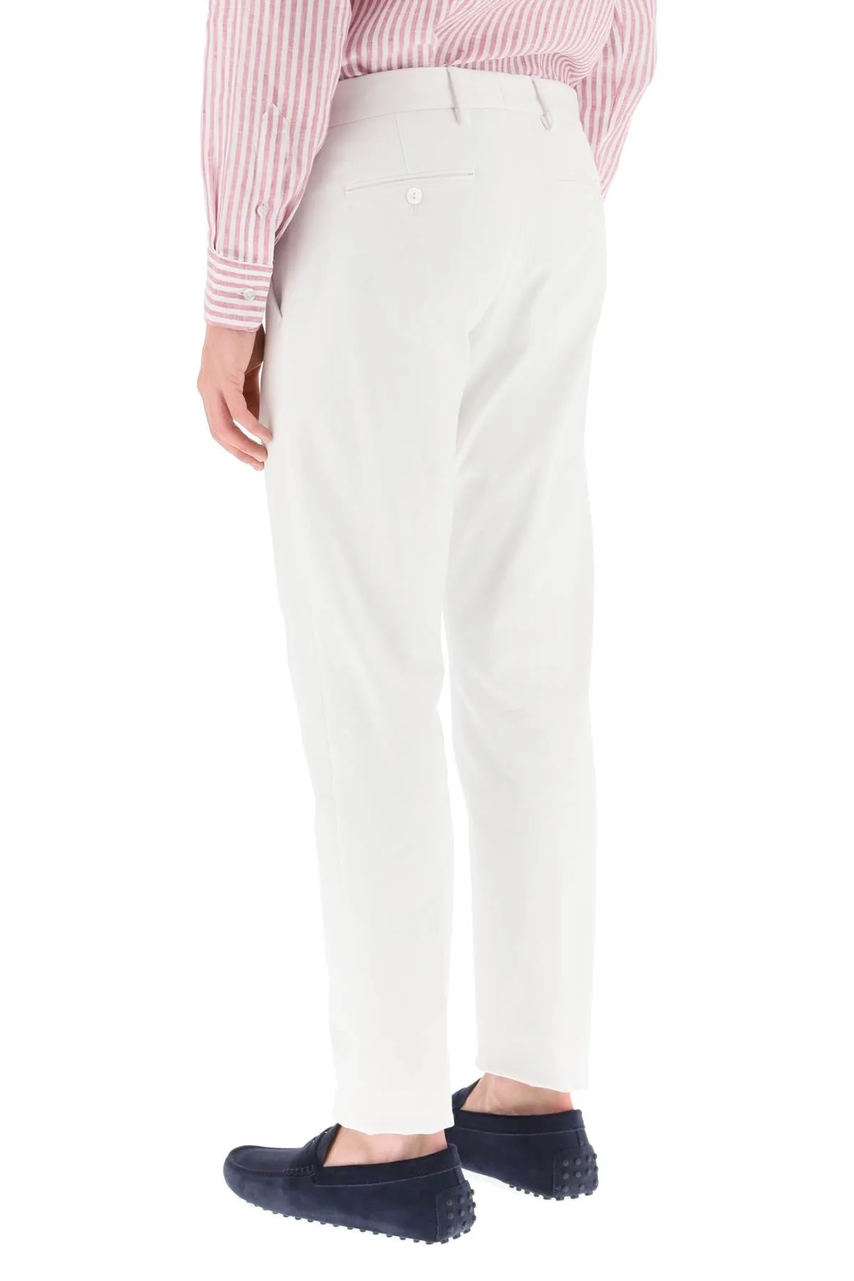 Agnona cotton chino pants