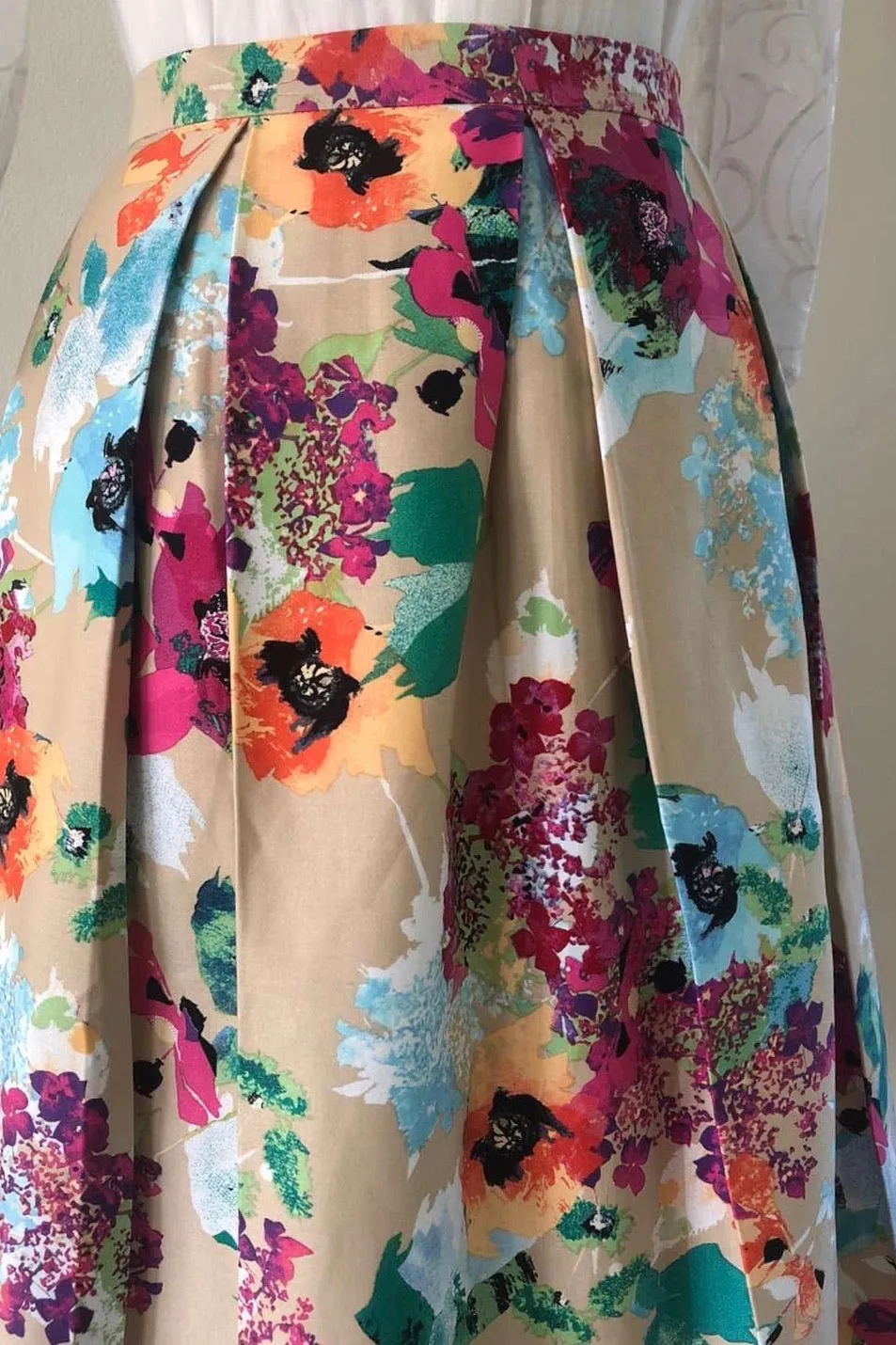 Amos Floral Skirt