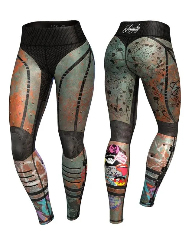 Anarchy Apparel Berliner Compression Leggings