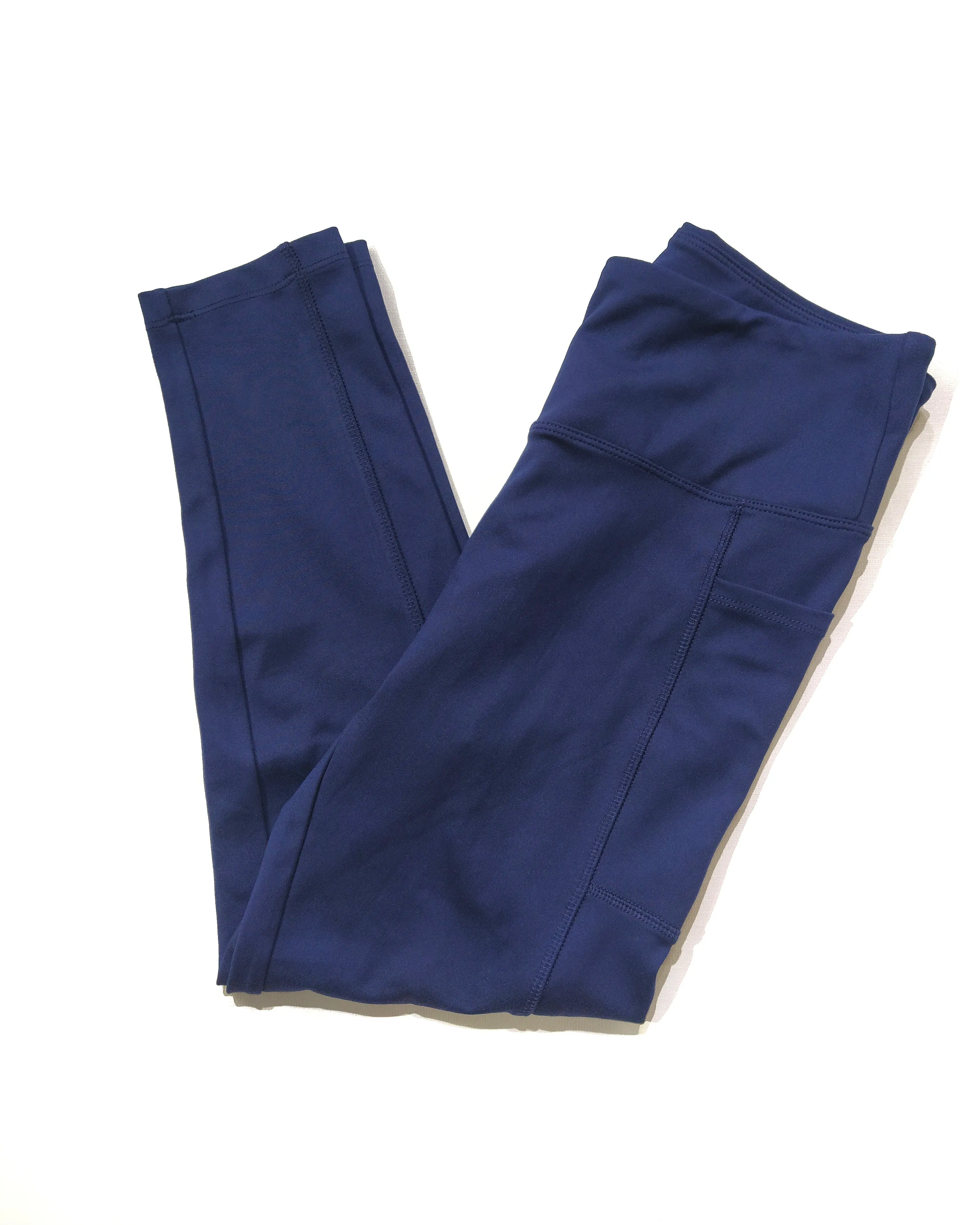 Balance Collection Eclipse Side Pocket Ankle Legging Deep Blue