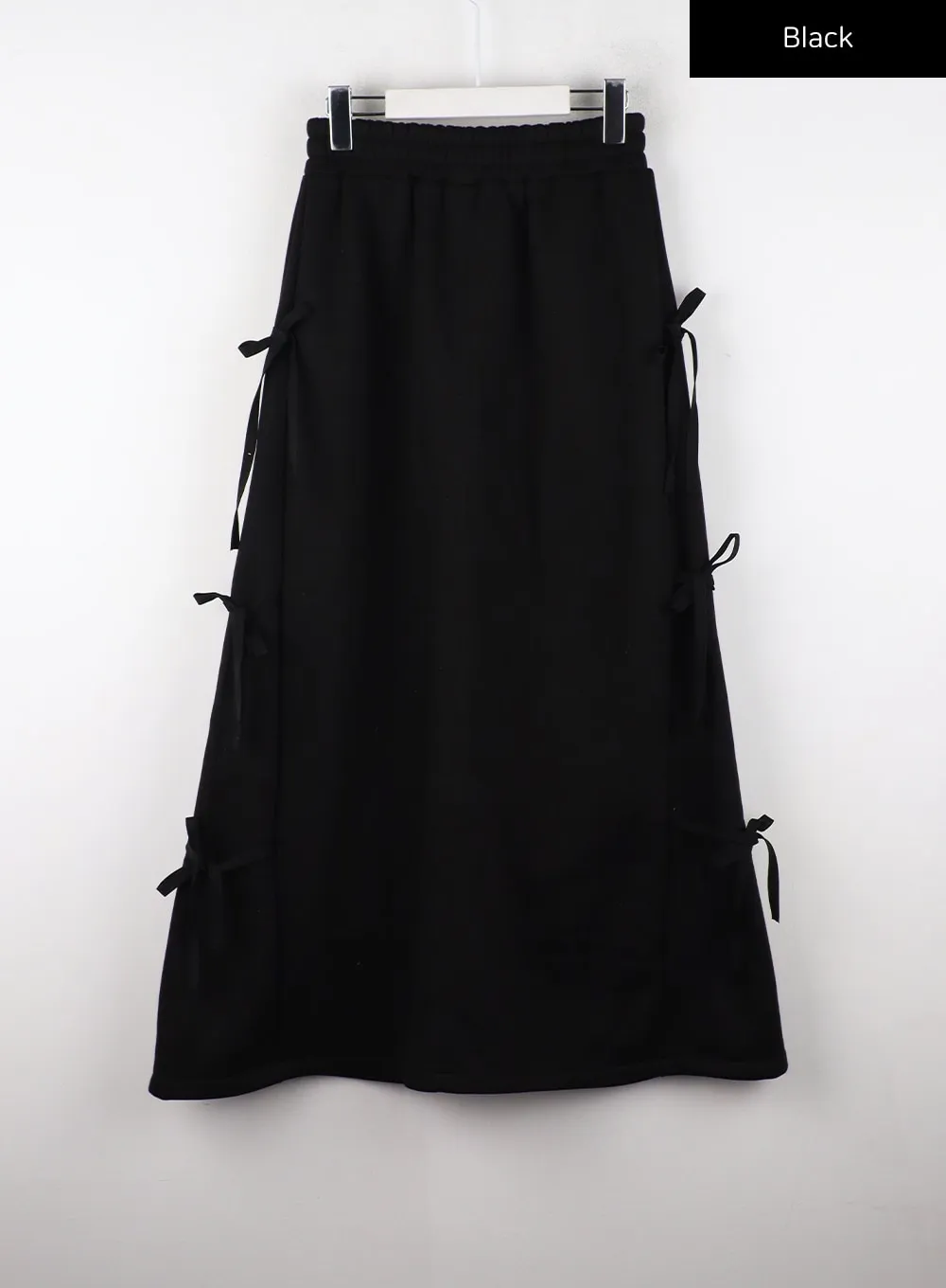 Balletcore Ribbon Side Slit Maxi Skirt CD319