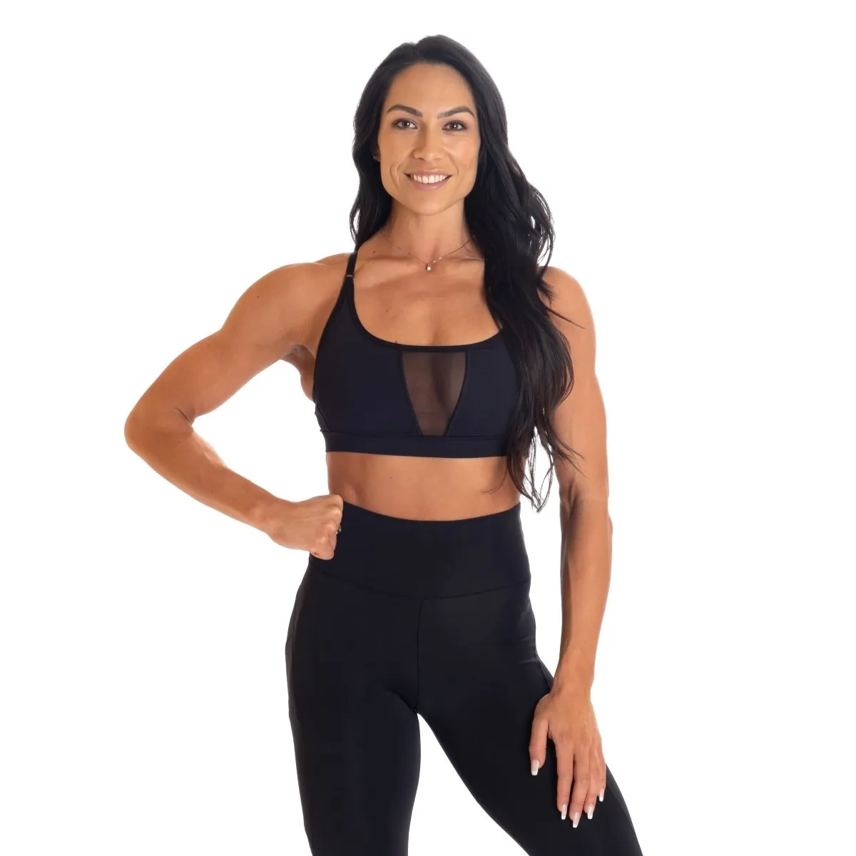 Better Bodies Highbridge Mesh Bra - Black