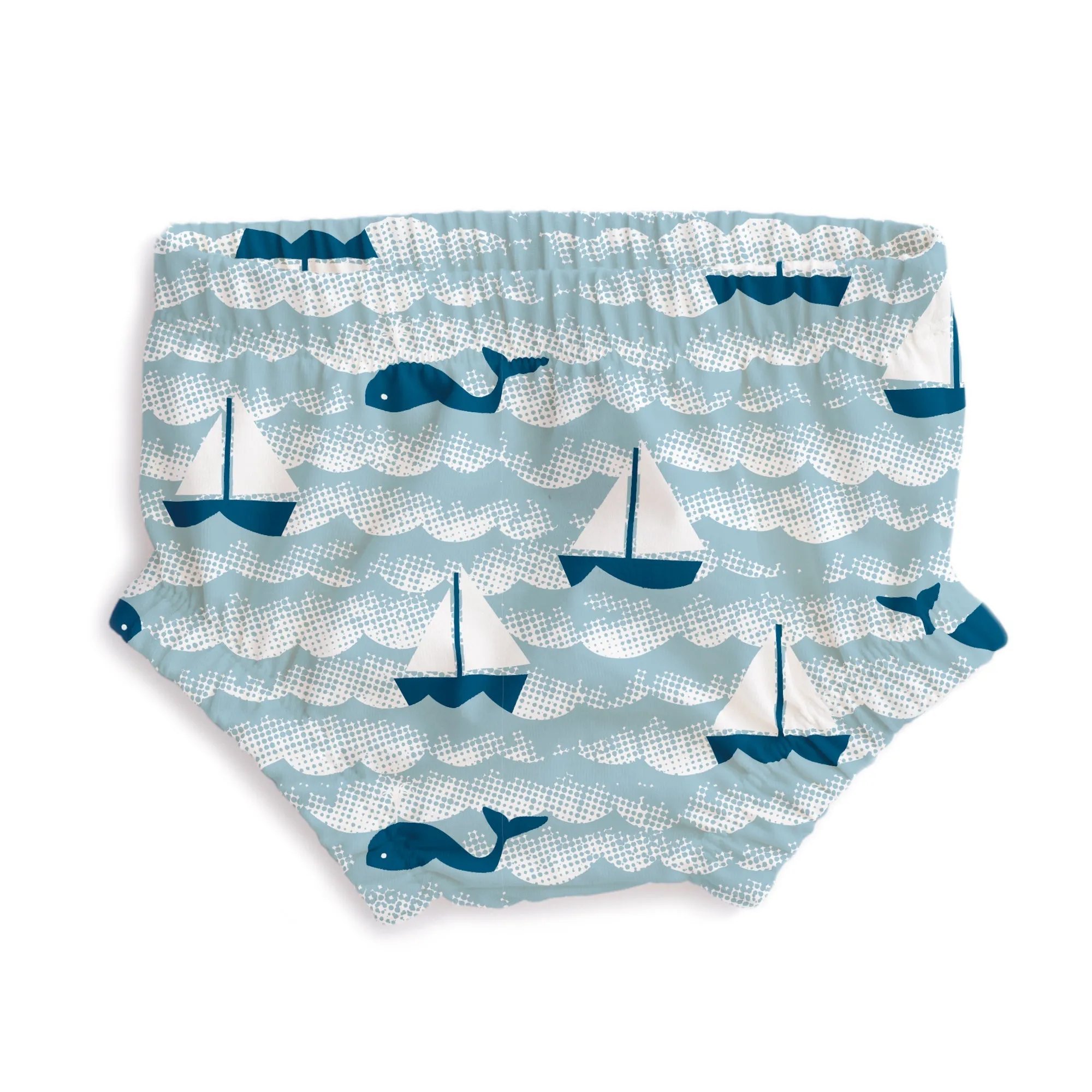 Bloomers - Sailboats Ocean Blue & Navy