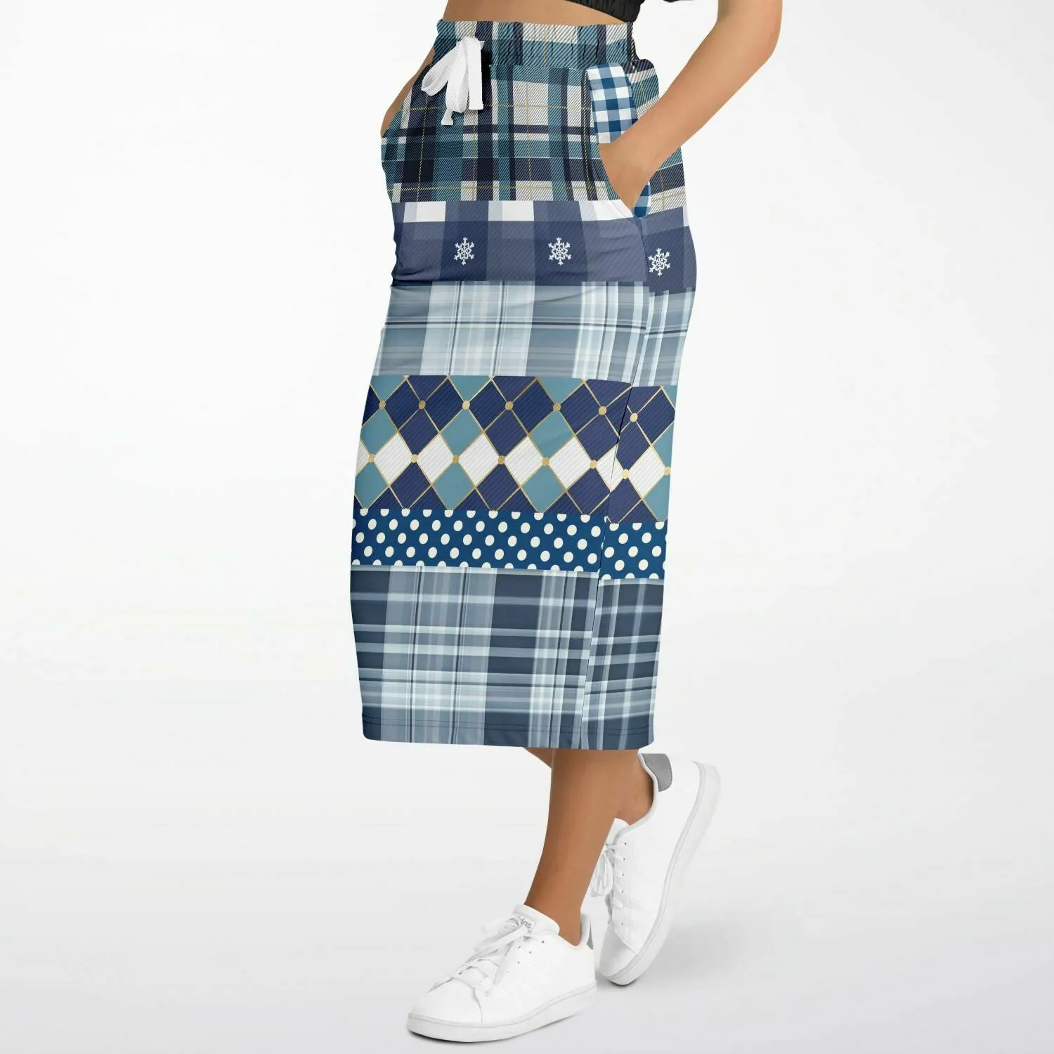 Blue Diamond Phillips Eco-Poly Long Pocket Skirt