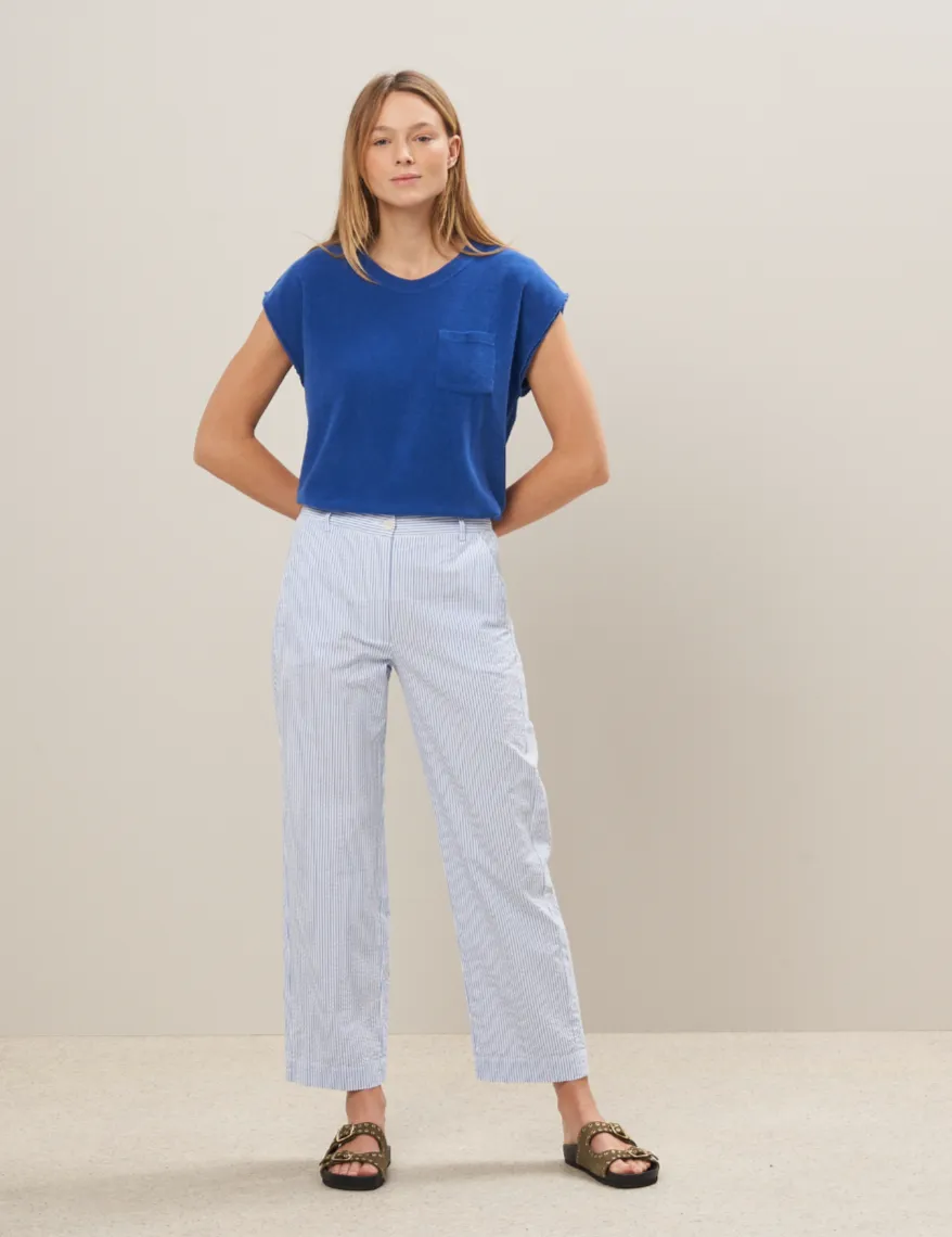 Blue Paradis Trousers