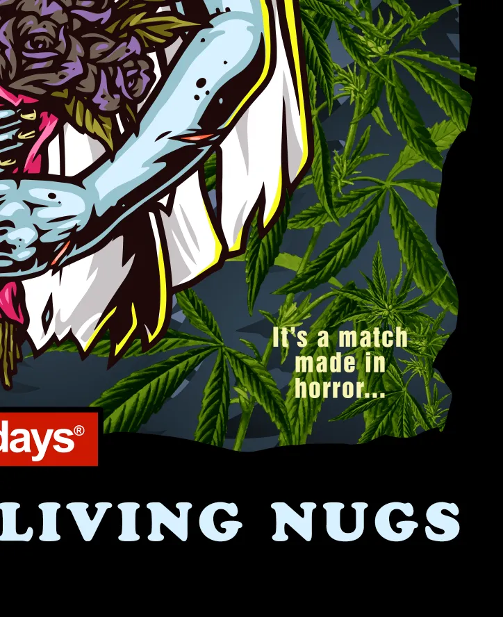 Bride of the Living Nugs Tie dye