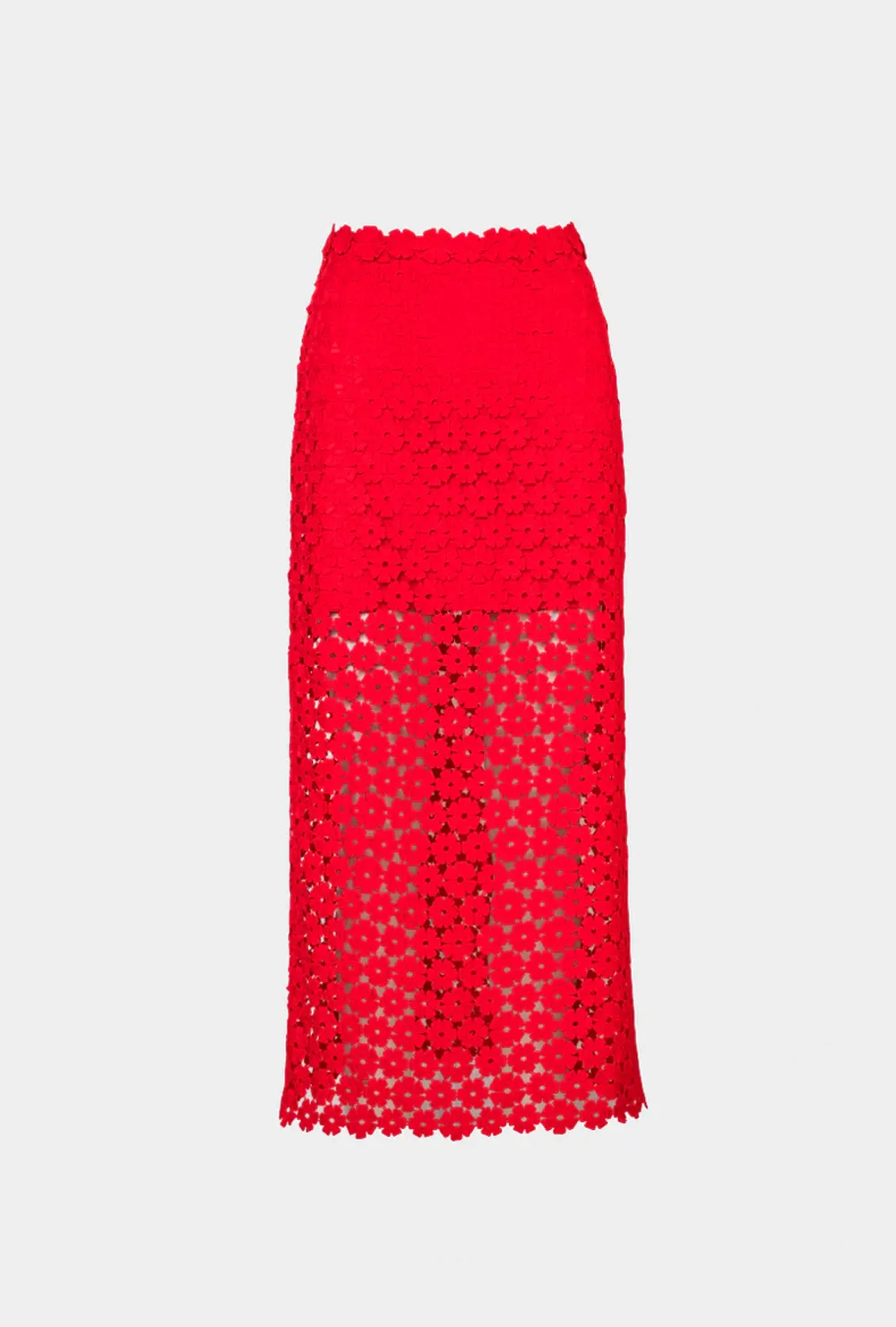 BROOKE MAXI SKIRT RADIANT RED