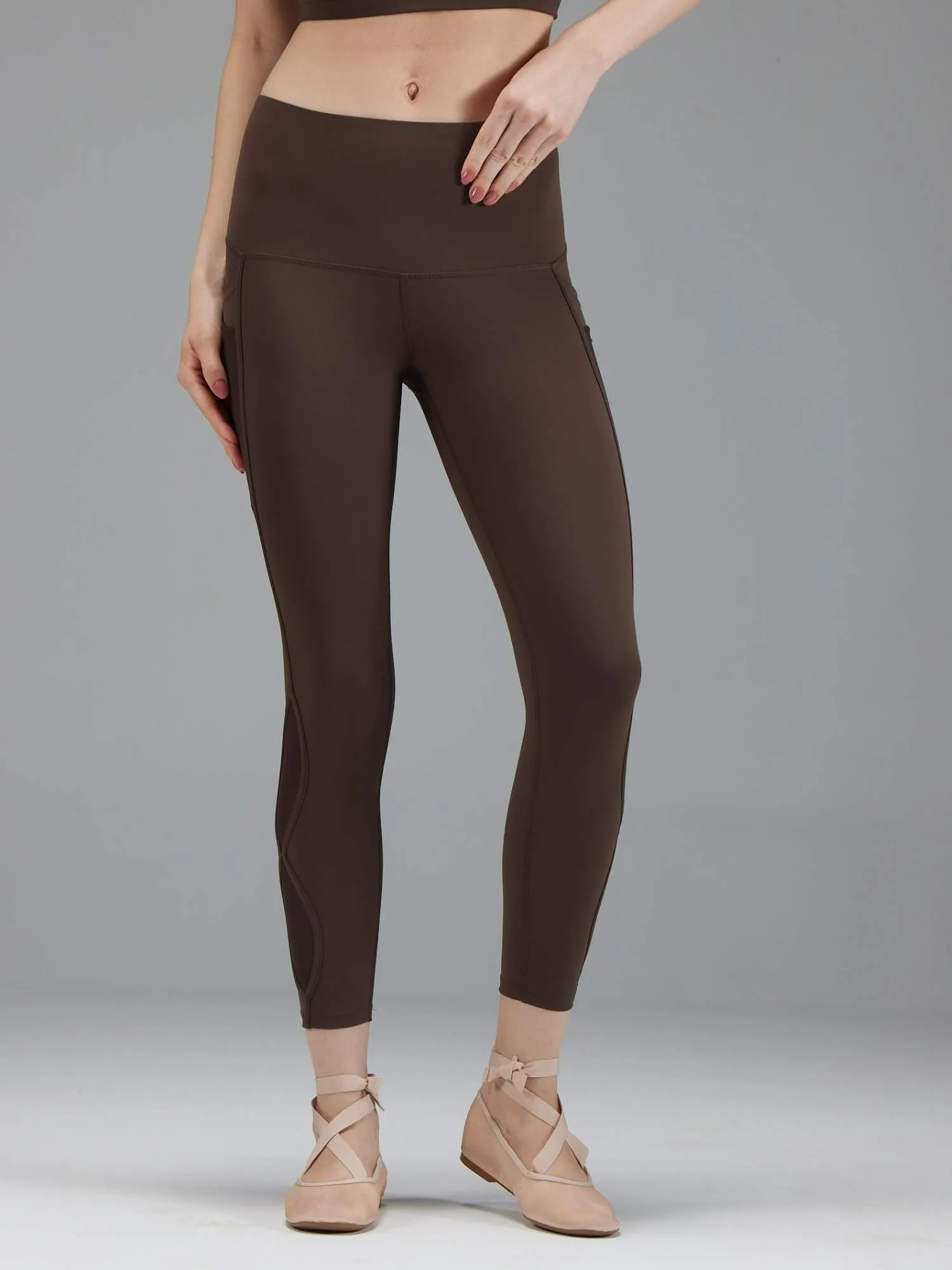 Brown MeshFit Leggings