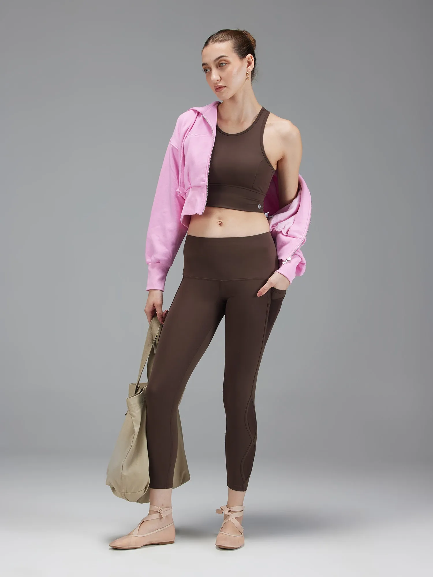 Brown MeshFit Leggings