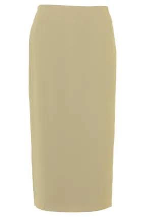 Busy Clothing Womens Beige Long Skirt