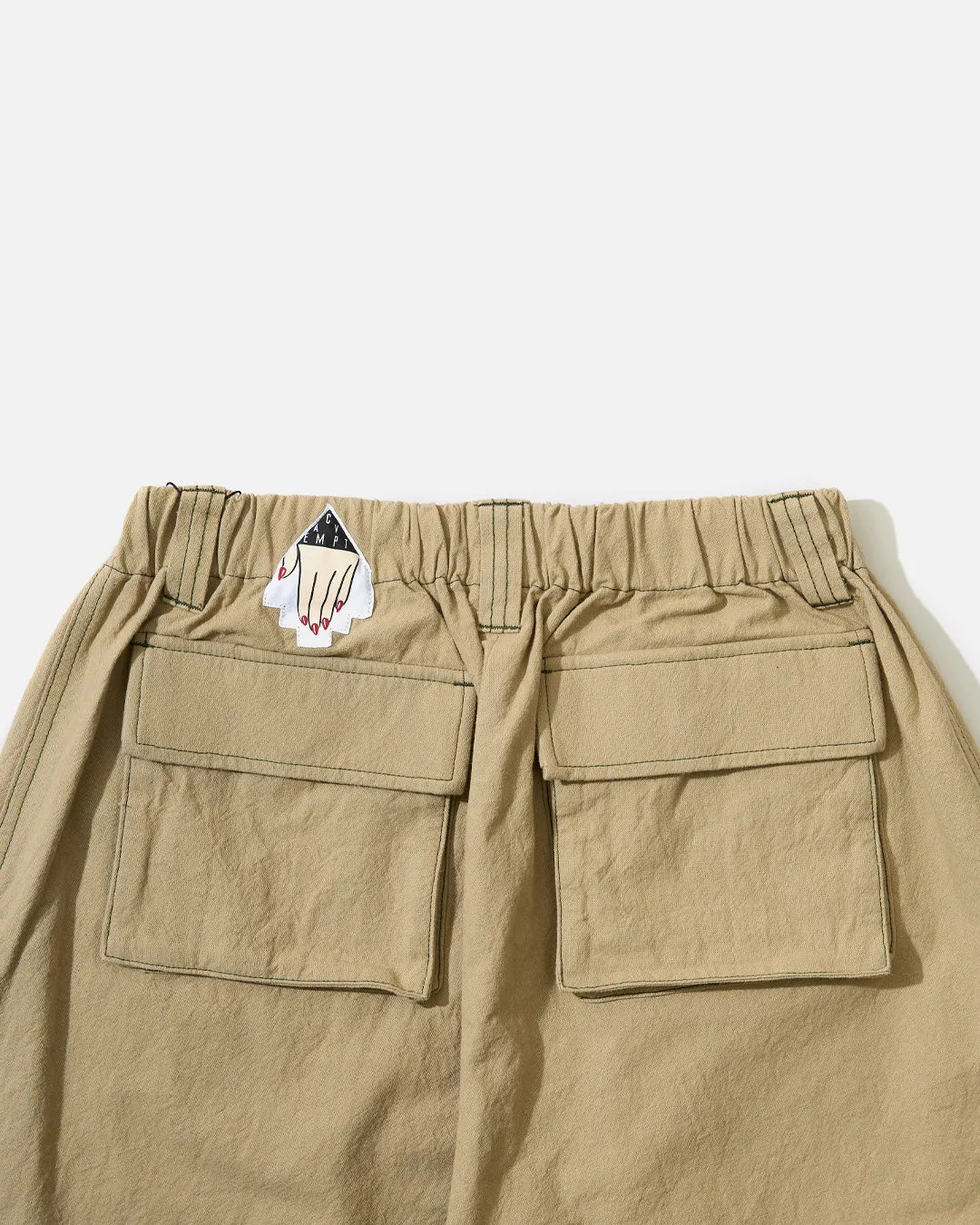 Canvas Comfort Pants - Beige