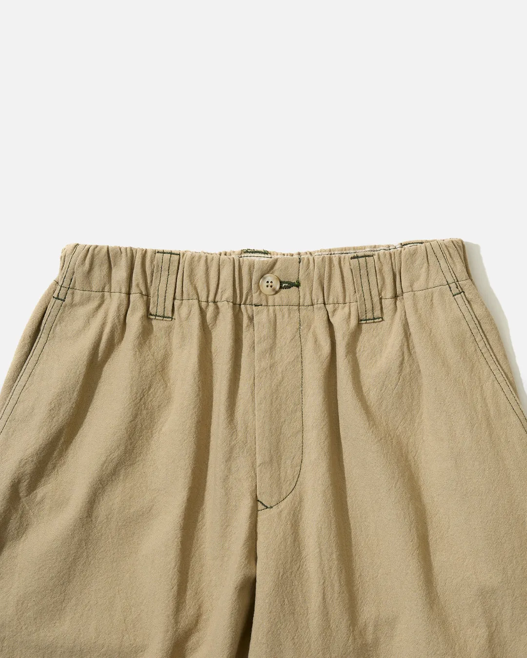 Canvas Comfort Pants - Beige