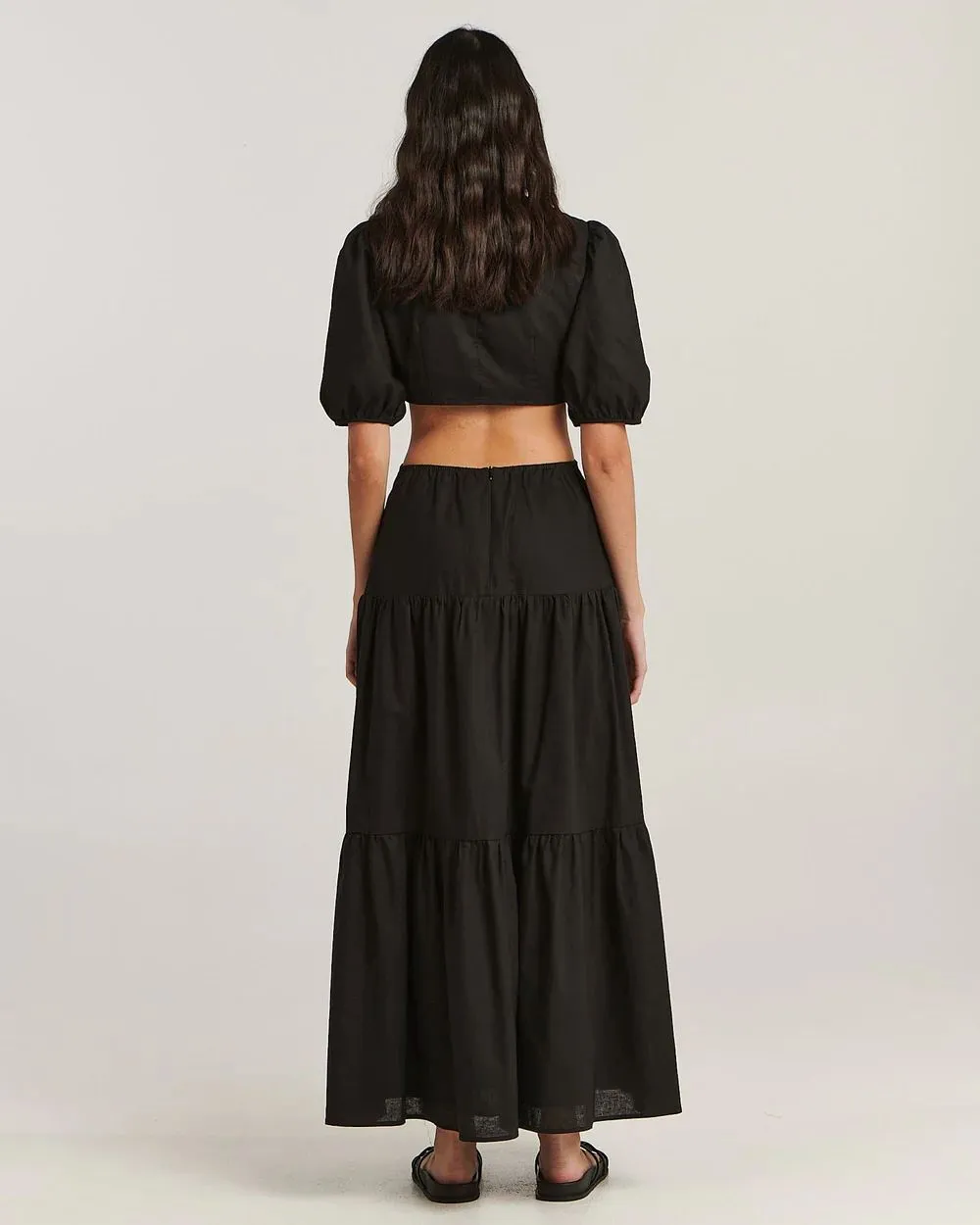 Charlie Holiday Paige Maxi Dress - Black