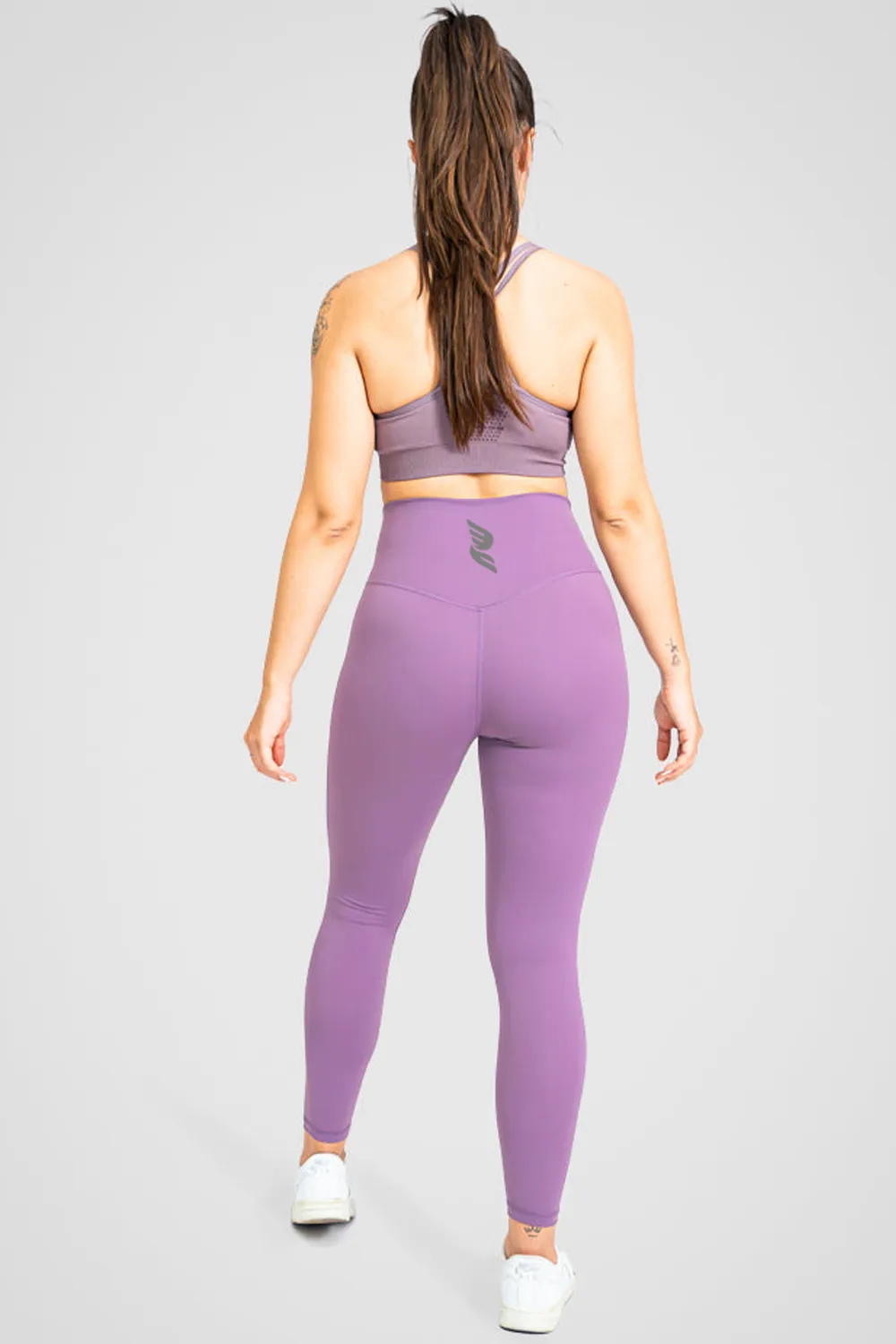 CLASSIC HIGH WAISTED LEGGINGS (Lavender)