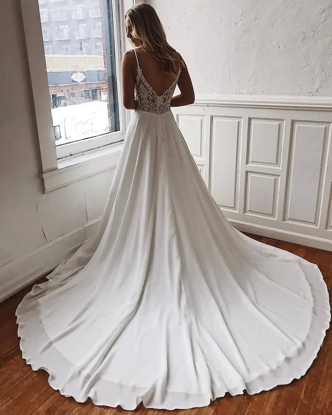 Classic Simplicity Bridal Gown