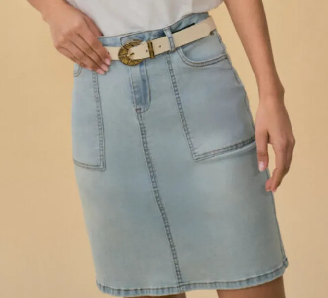 CR - Zelina denim skirt