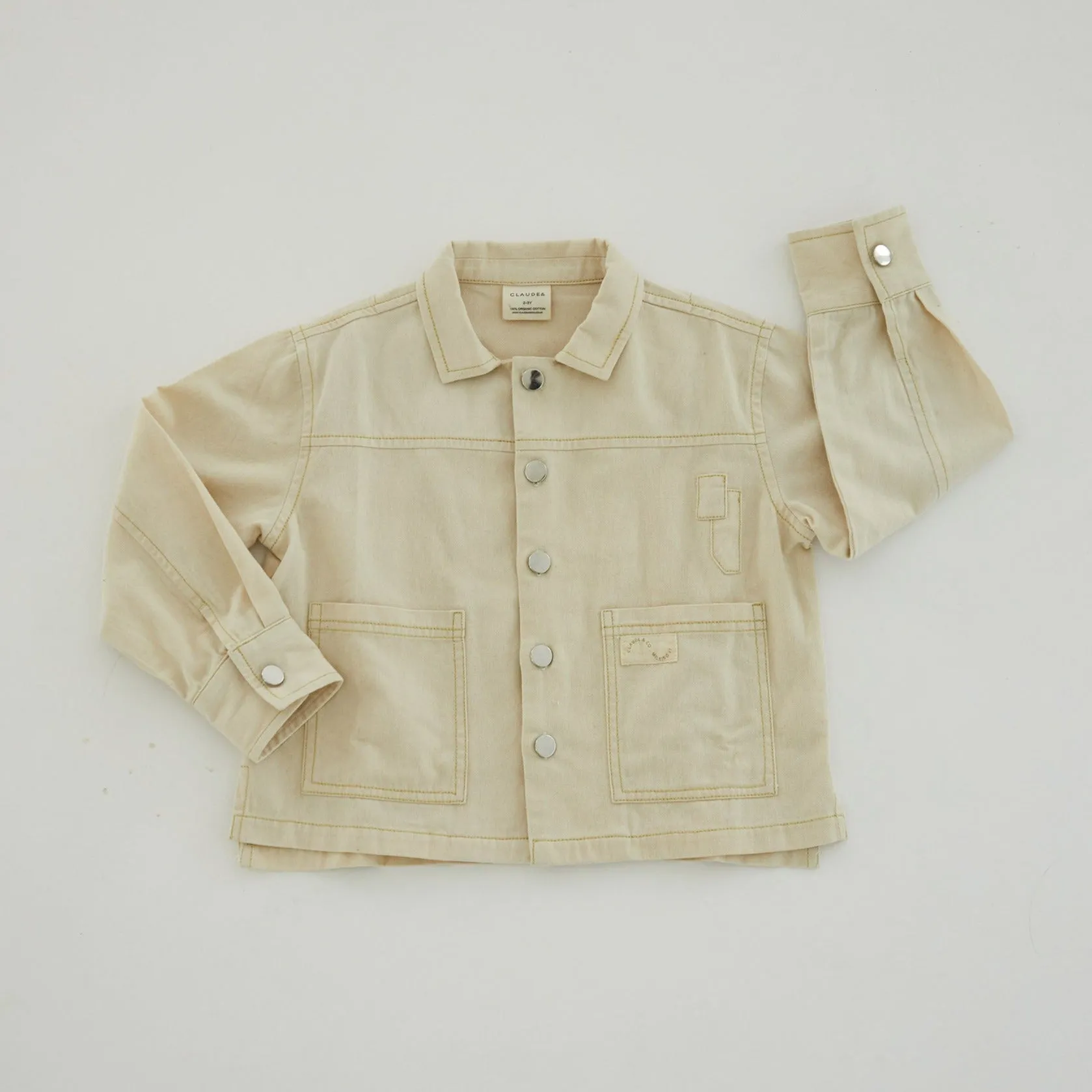 Cream Patch Jacket