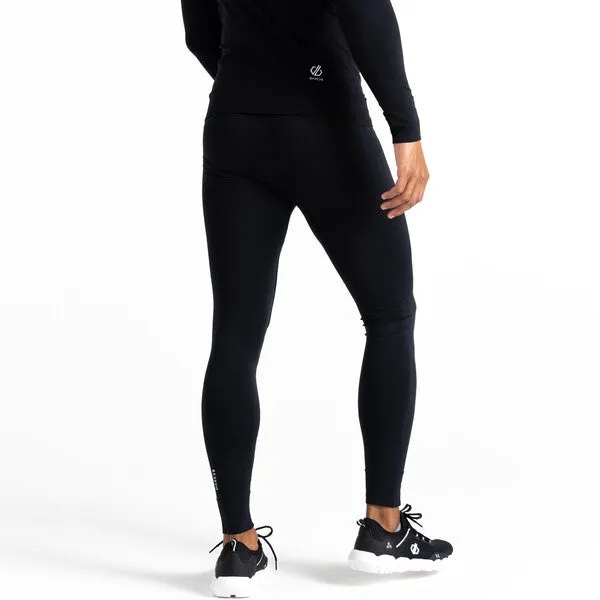 Dare2b Mens In The Zone Base Layer Leggings-BLACK