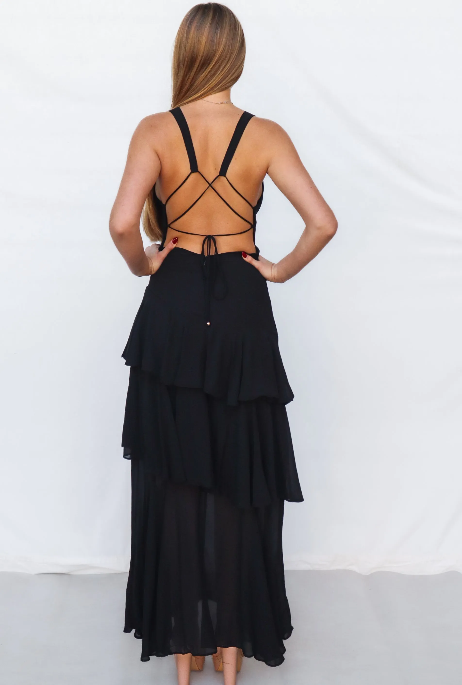 Elleny Maxi Dress - Black