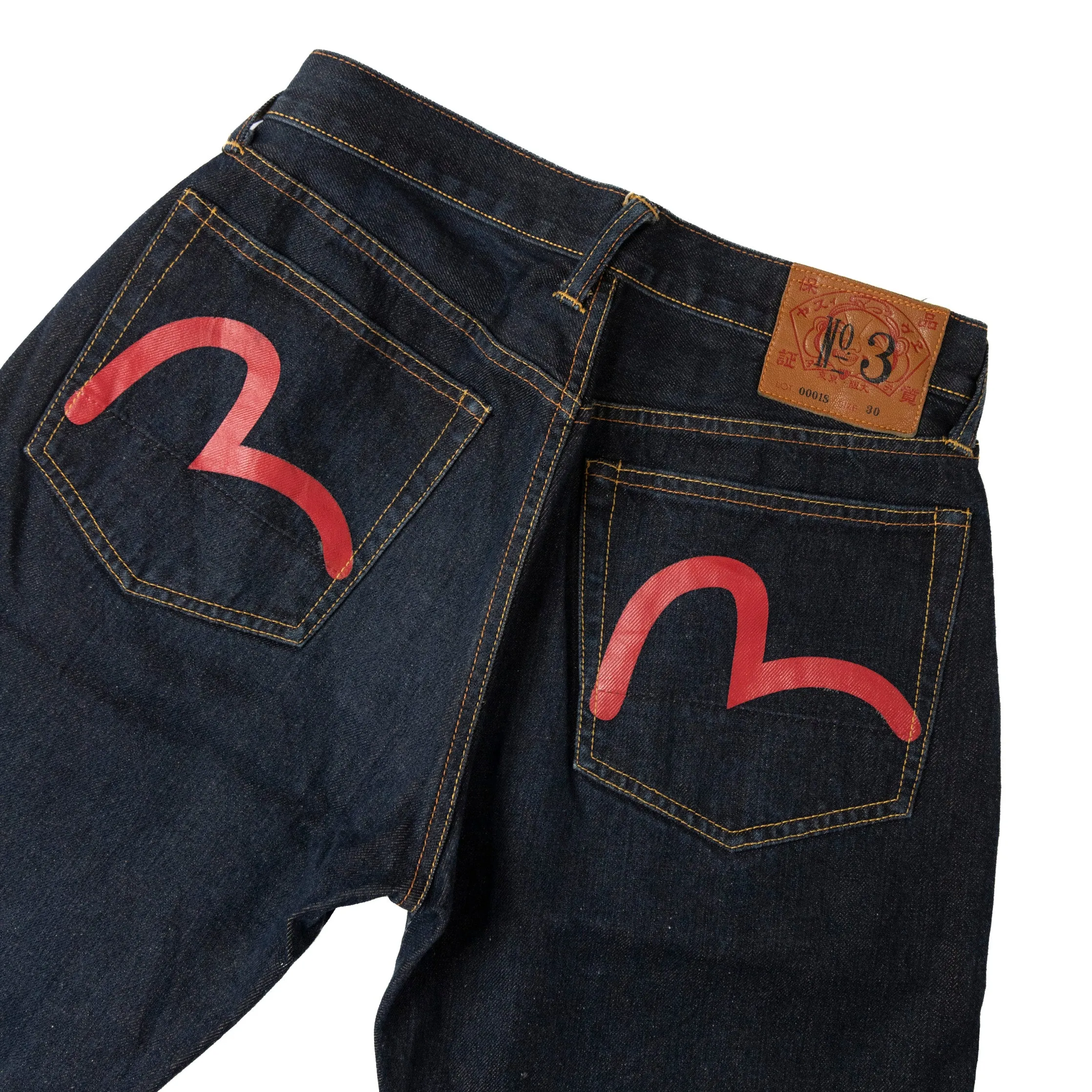 Evisu No. 4 Dark Denim Jorts