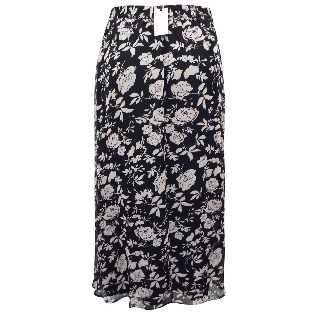 Floral Print Floaty Maxi Skirt