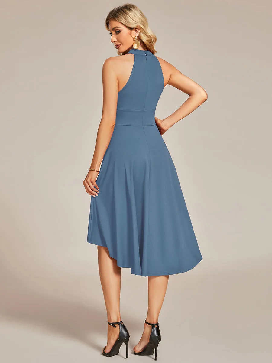 Halter Sleeveless Midi Wholesale Cocktail Dresses