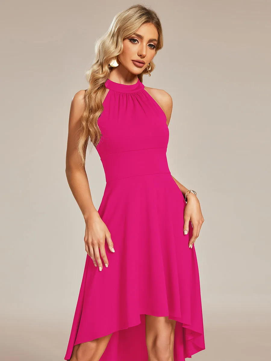 Halter Sleeveless Midi Wholesale Cocktail Dresses