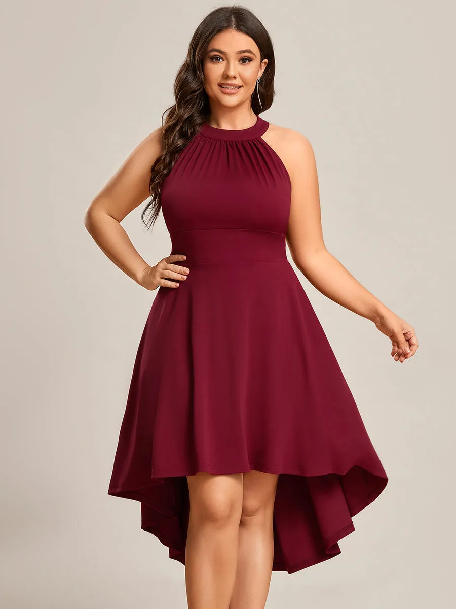 Halter Sleeveless Midi Wholesale Cocktail Dresses