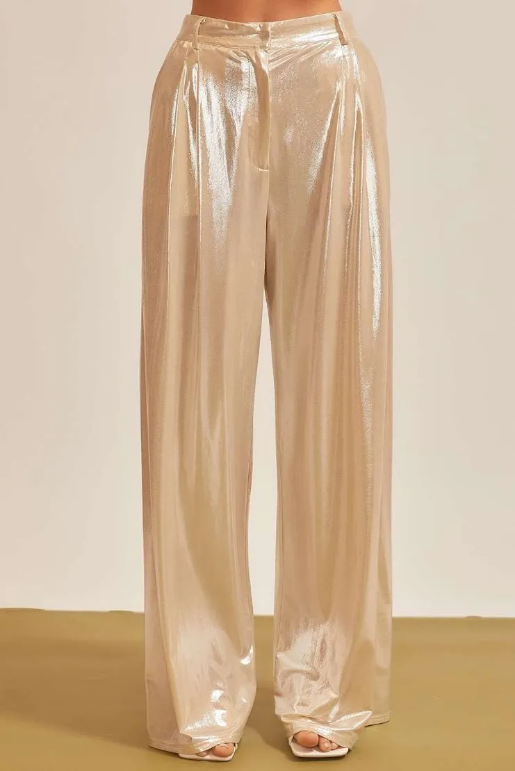 Hera Metallic Trousers