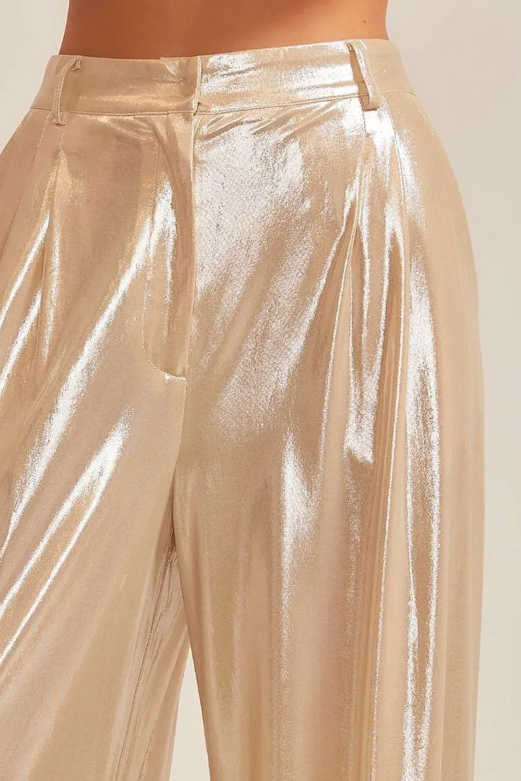 Hera Metallic Trousers