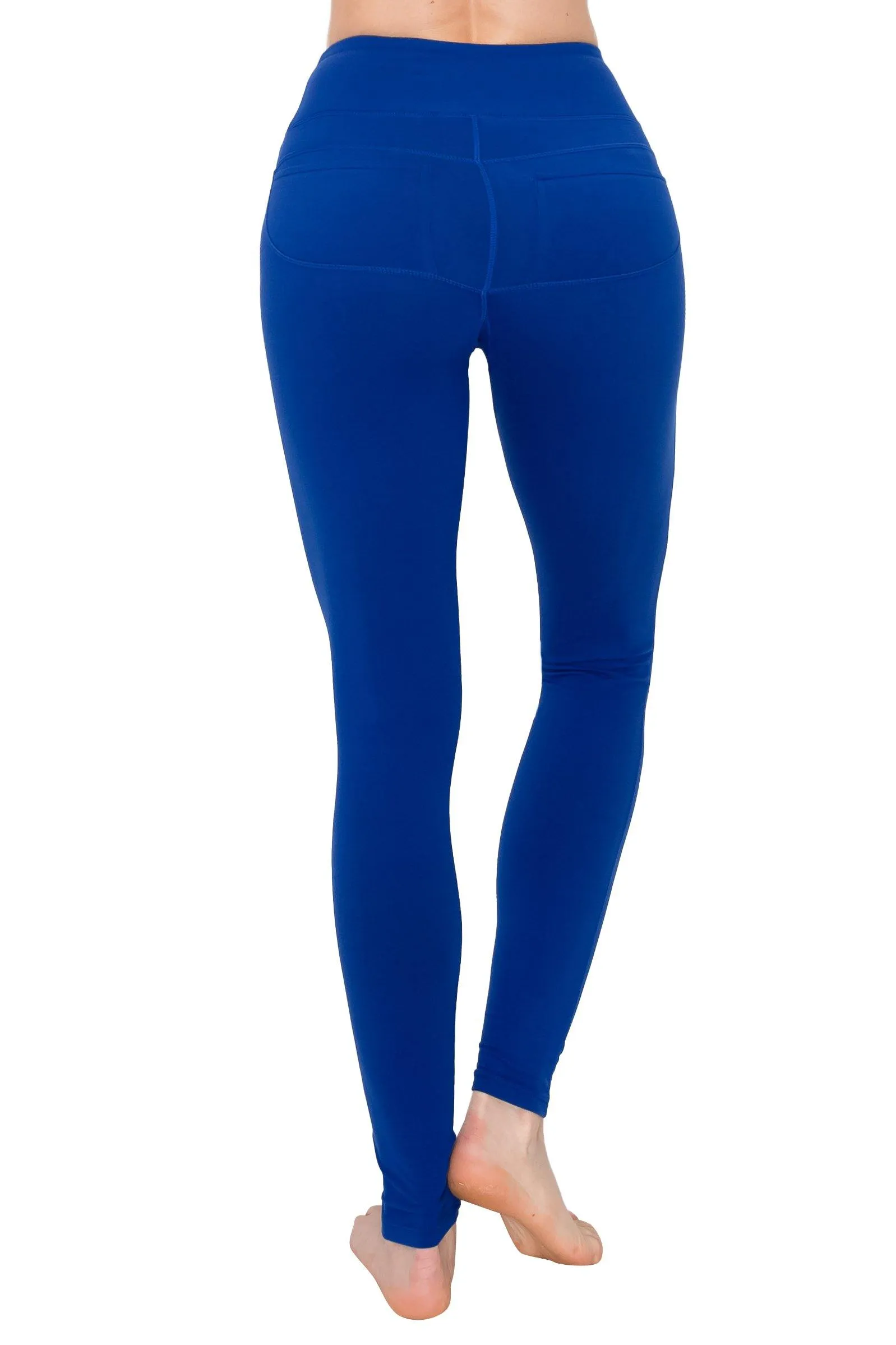 High Waist Leggings - Back Pockets