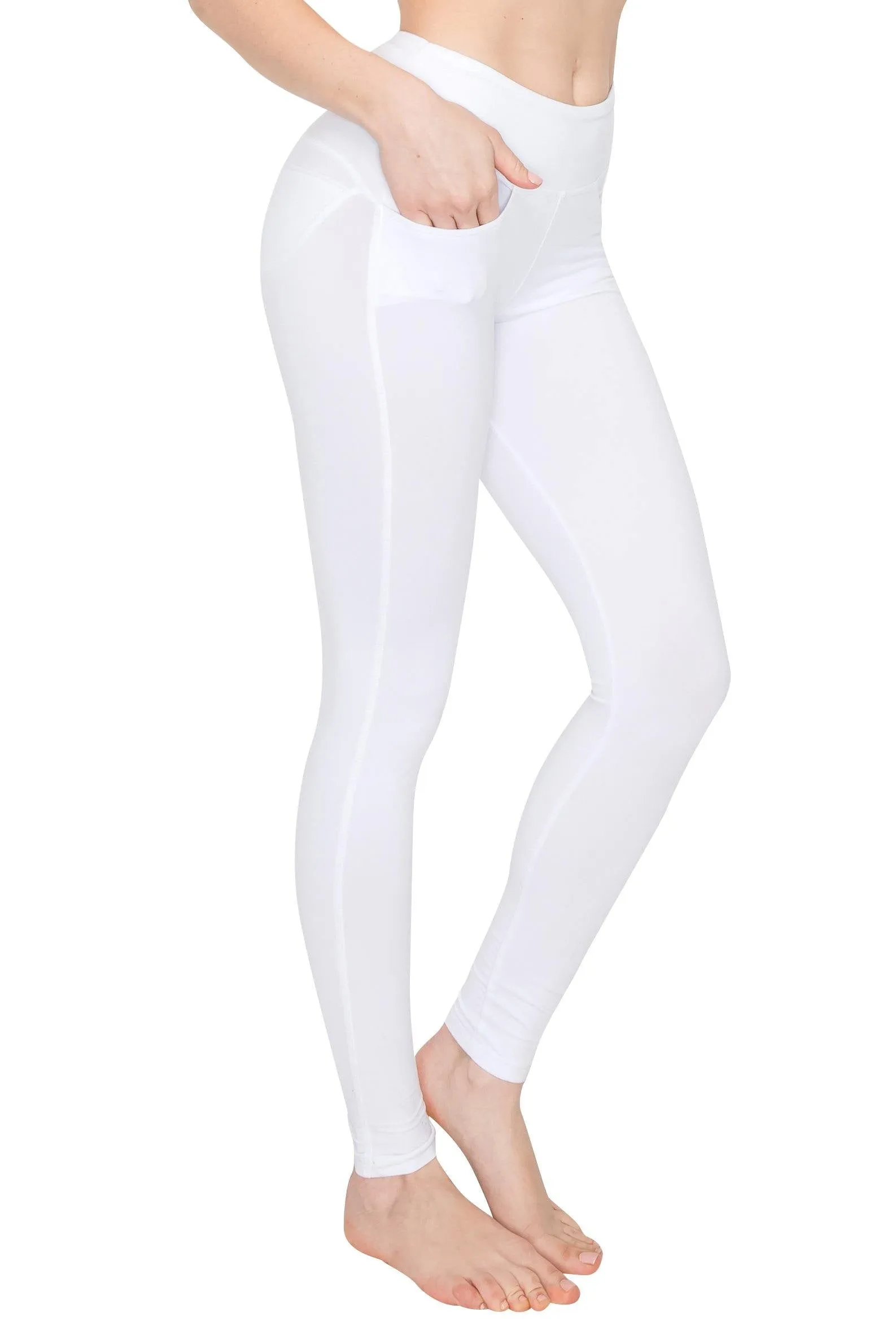 High Waist Leggings - Back Pockets