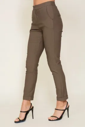 High Waisted Stretchy Work Pants Leggings