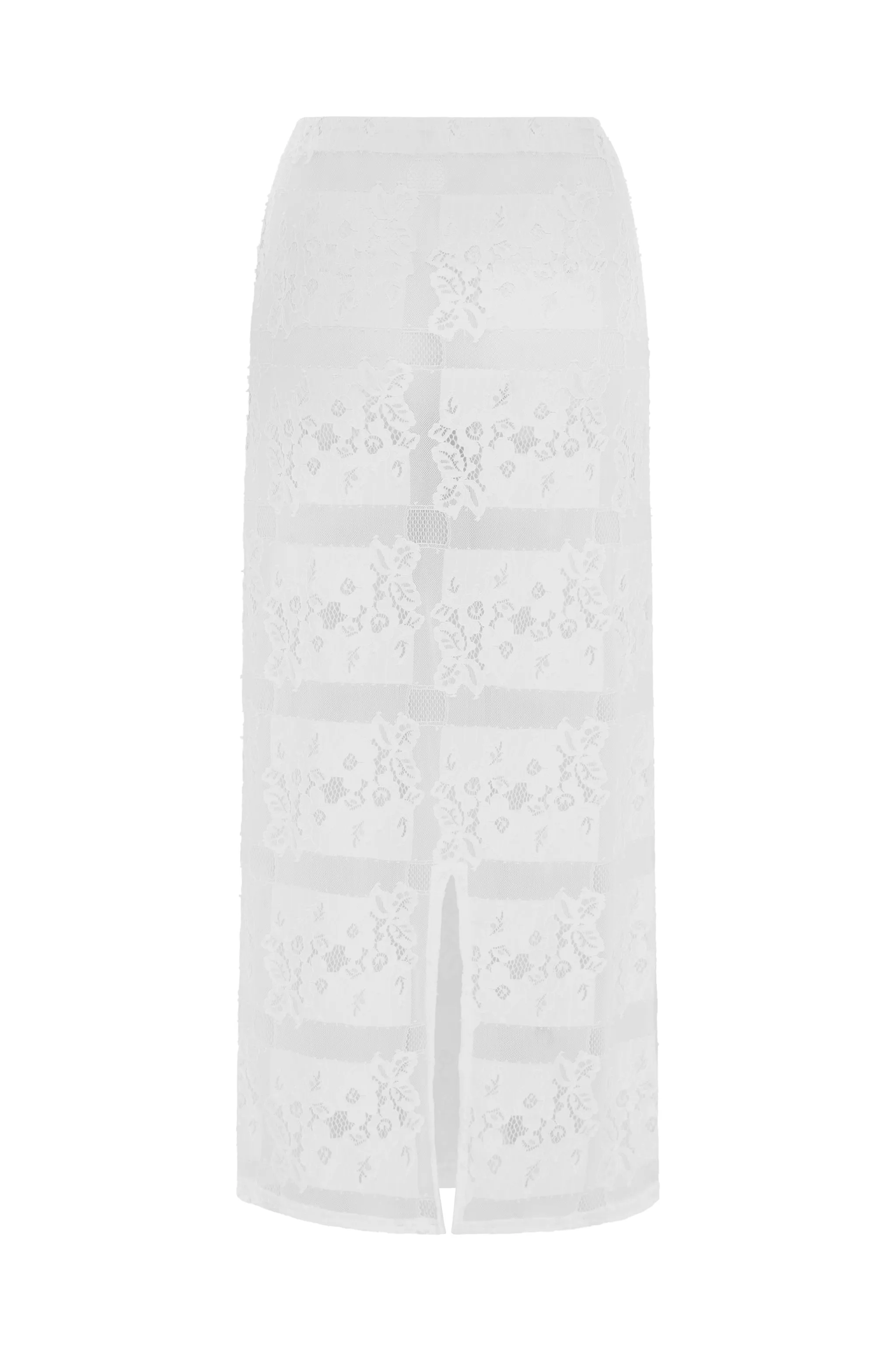 Holy Midi Skirt | White