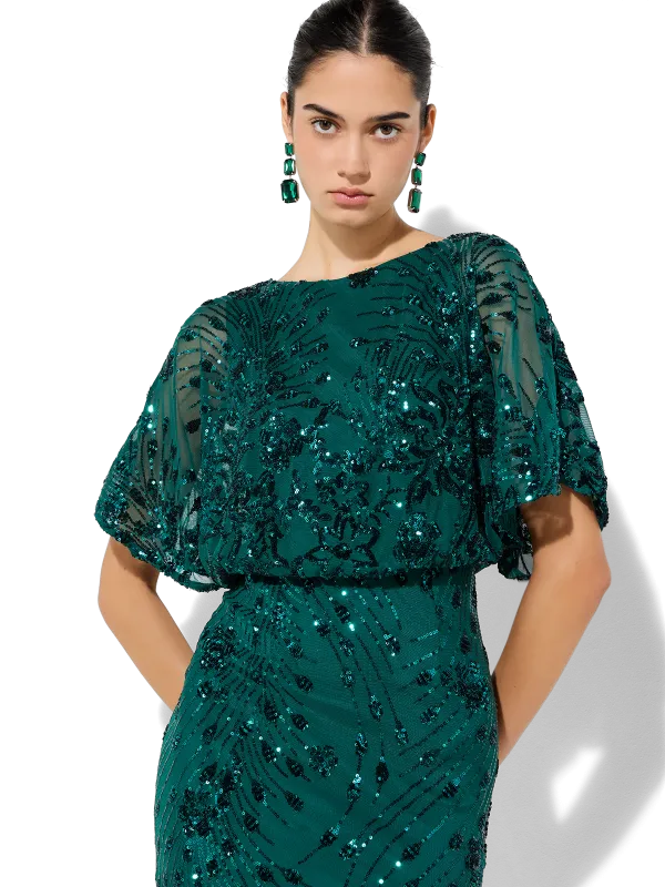 Honour Emerald Cocktail Dress