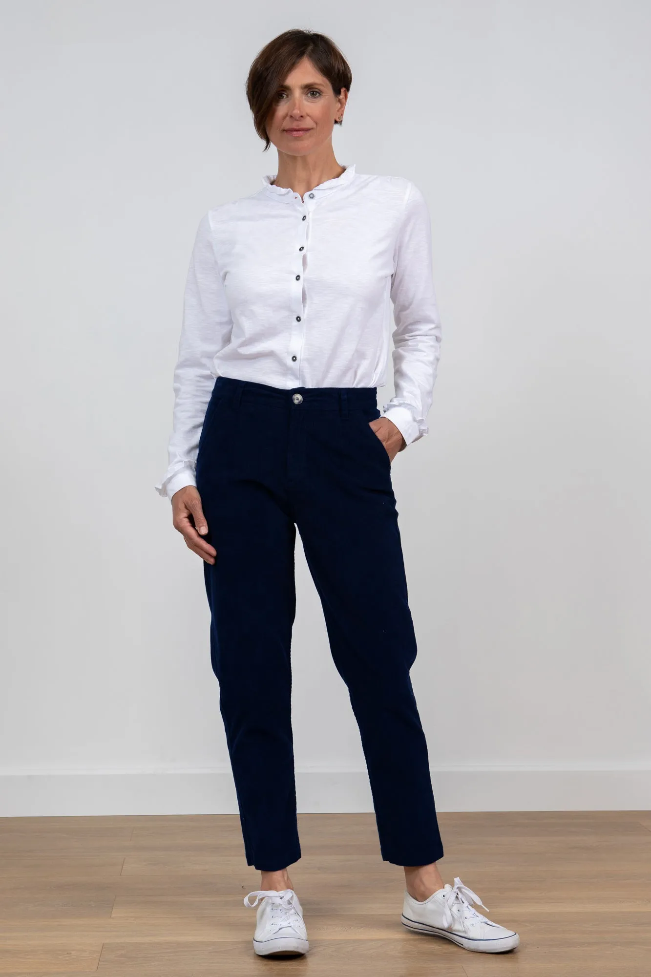 Lily & Me - Brookend Trouser Plain - Navy