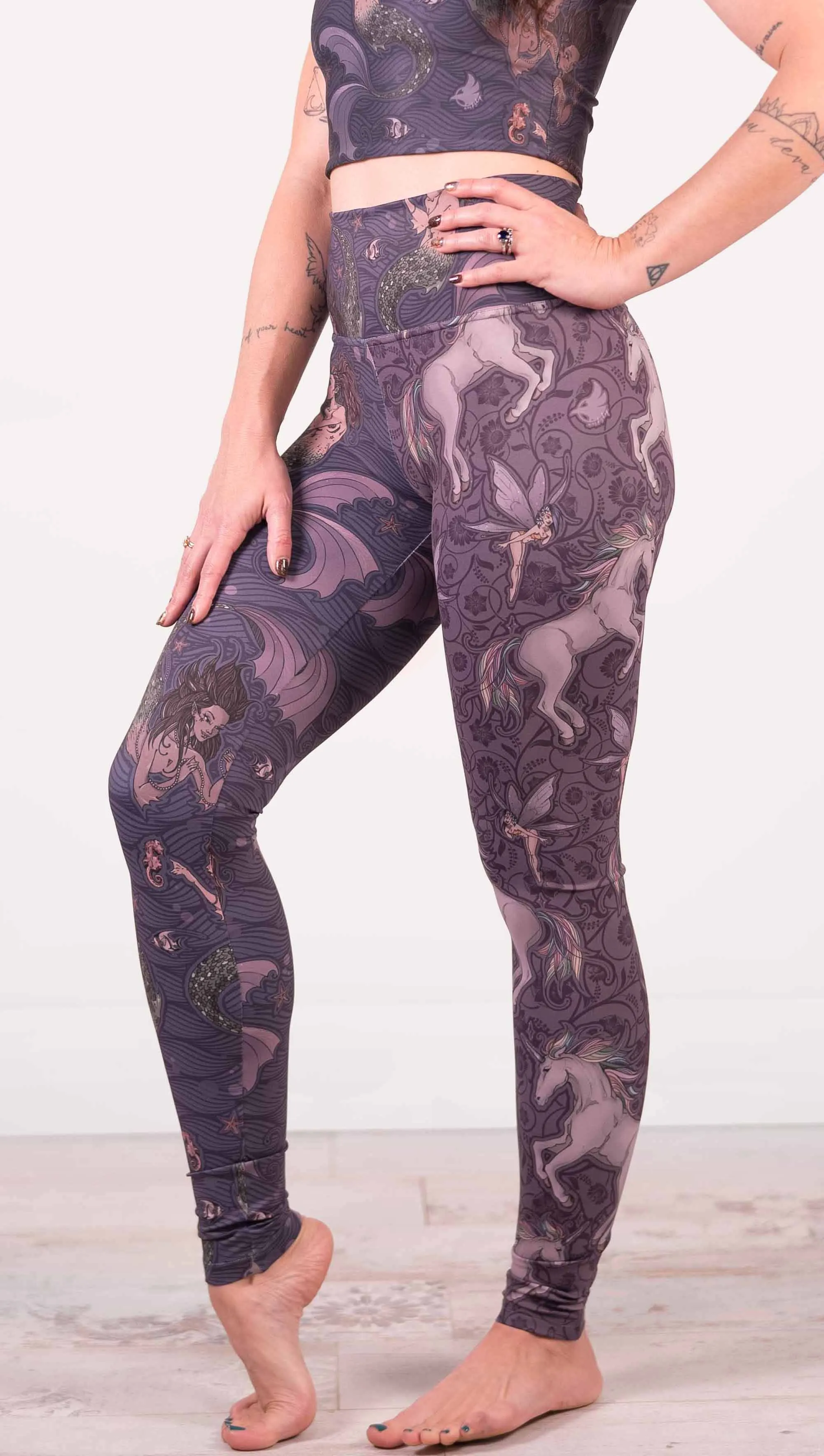 Mermaids MASHUP - Athleisure Leggings