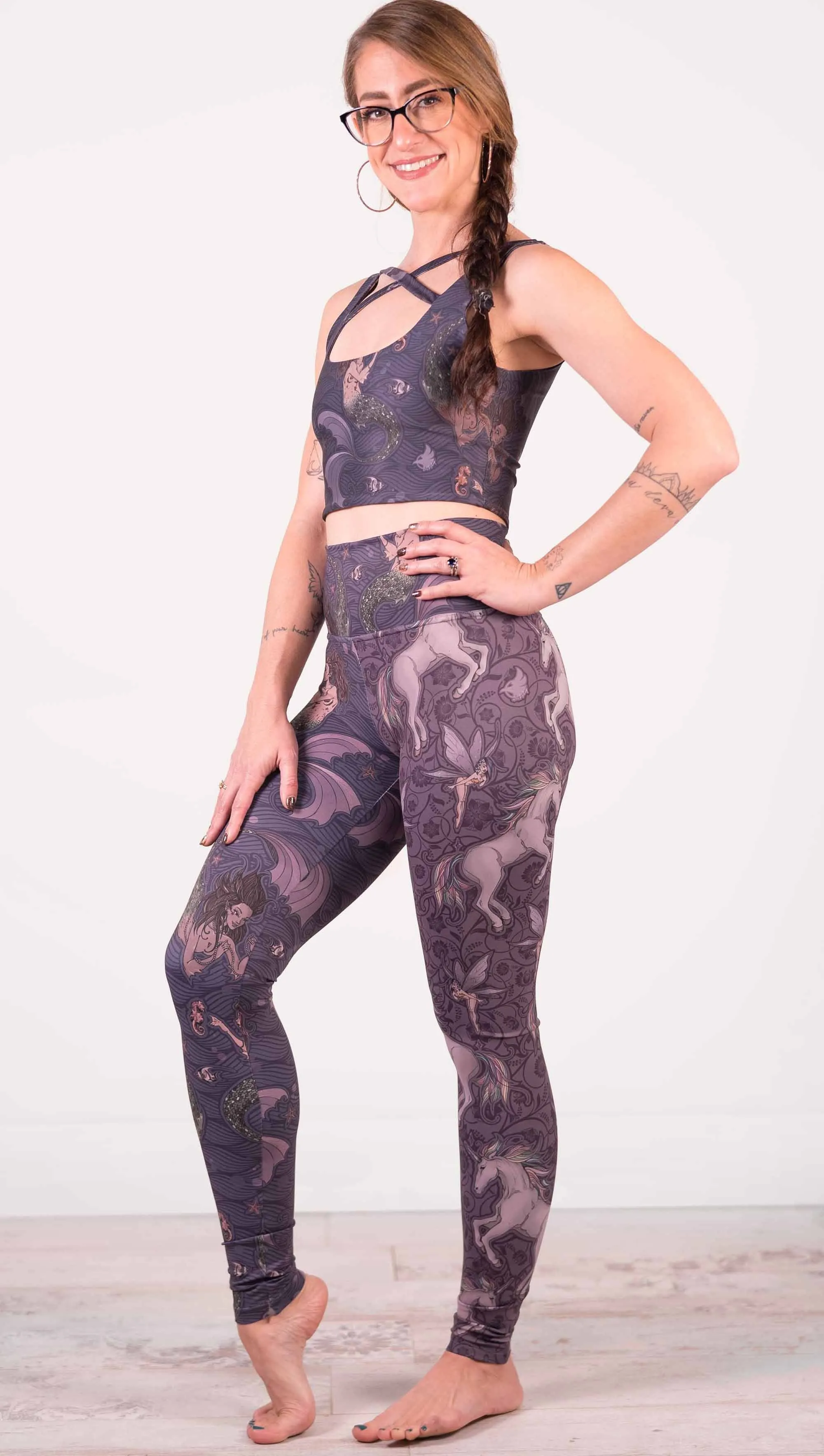 Mermaids MASHUP - Athleisure Leggings