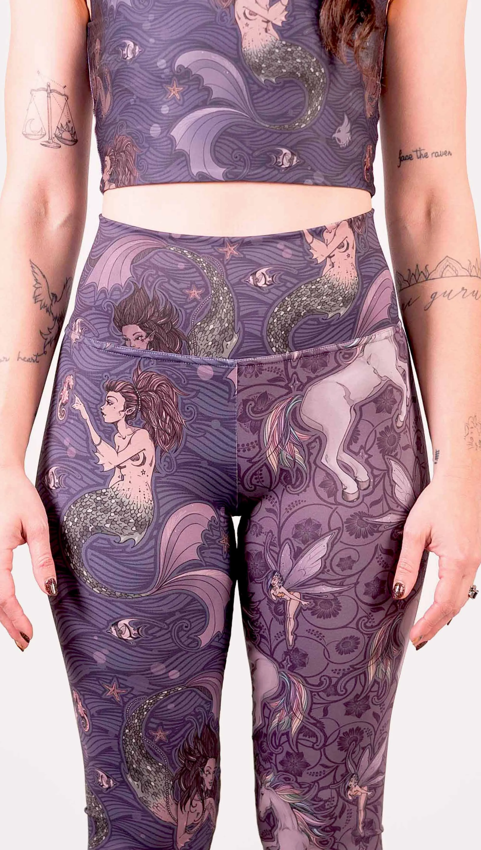 Mermaids MASHUP - Athleisure Leggings