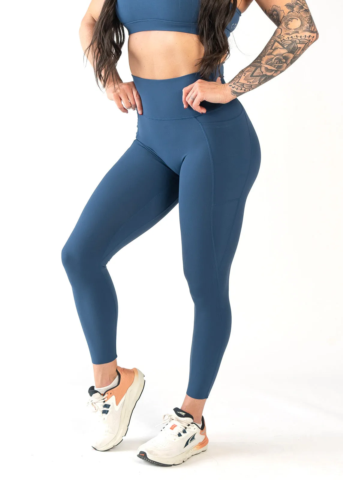 NKD Leggings With Pockets | Dark Blue