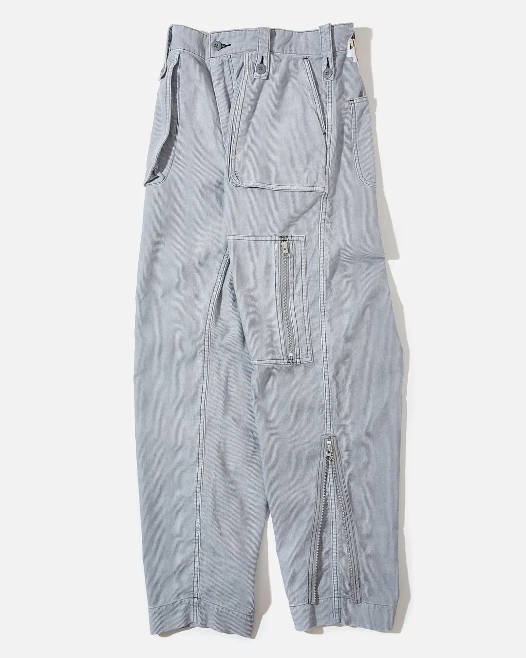 Overdye Cord Yossarian Pants #5 - Grey