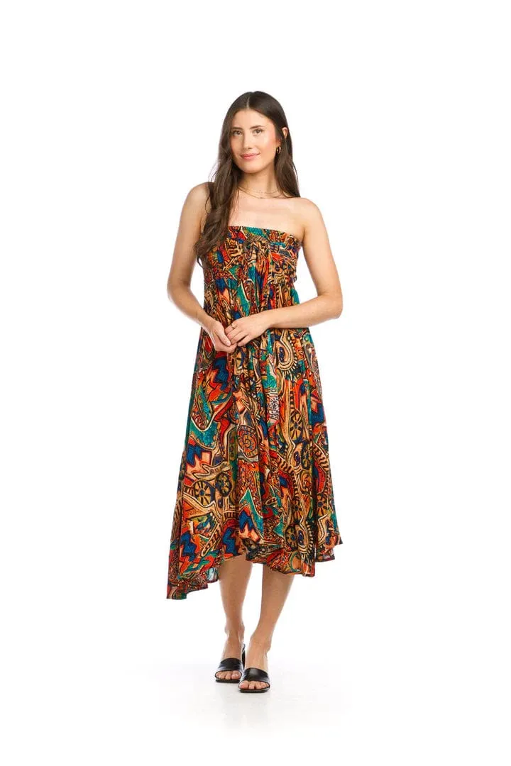 Papillon Abstract Print Skirt - 14906