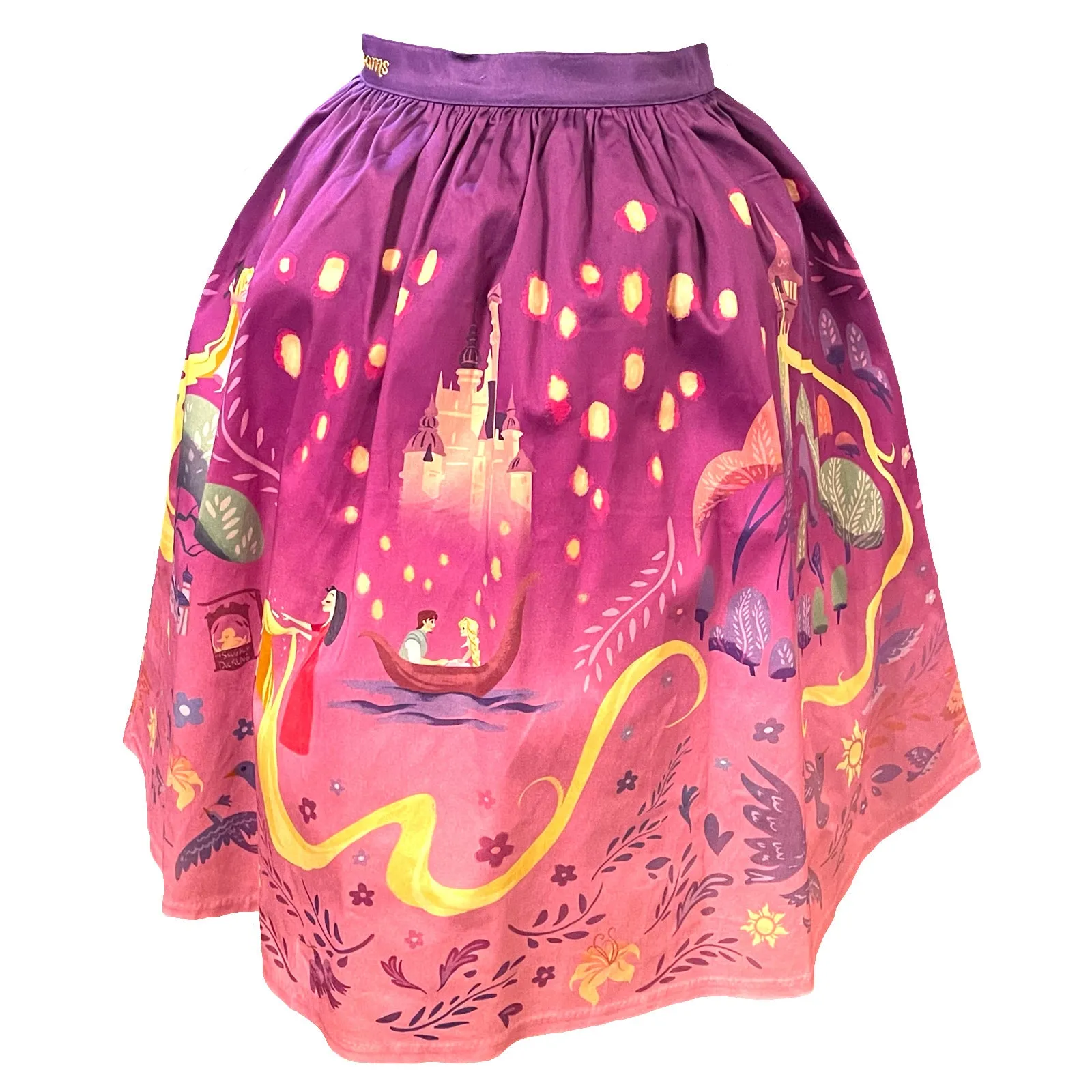 "Tangled" The Story of Rapunzel Swing Skirt