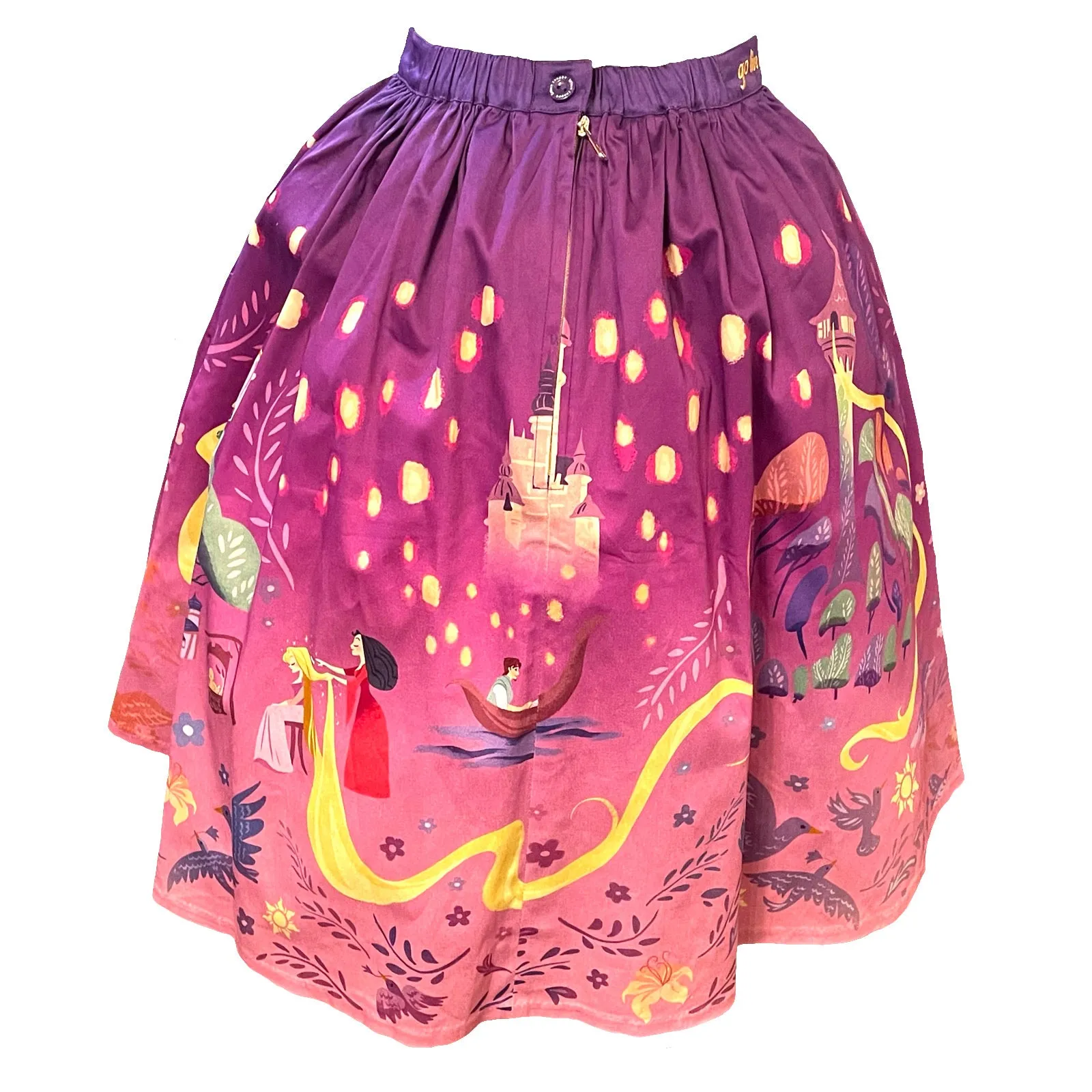 "Tangled" The Story of Rapunzel Swing Skirt