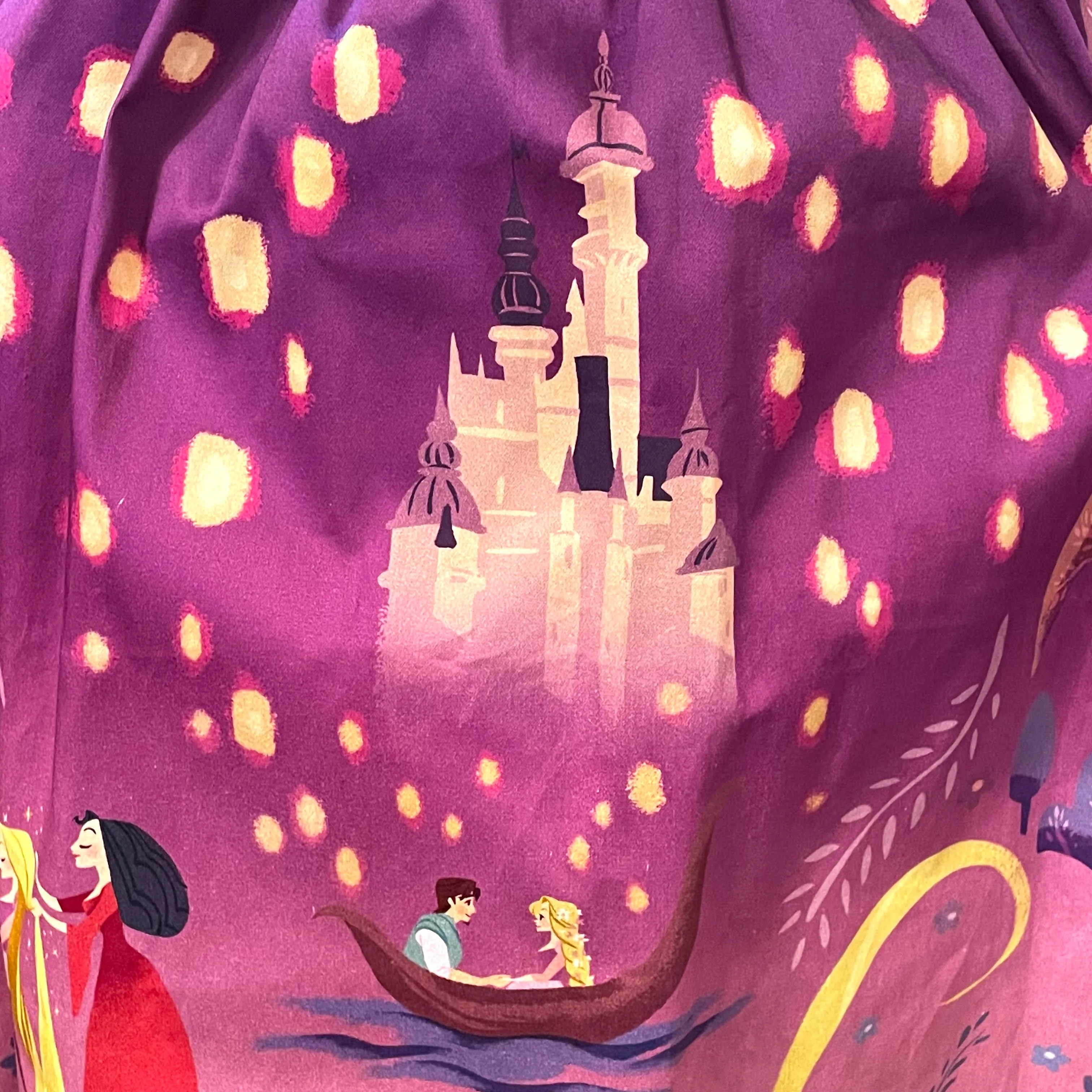 "Tangled" The Story of Rapunzel Swing Skirt